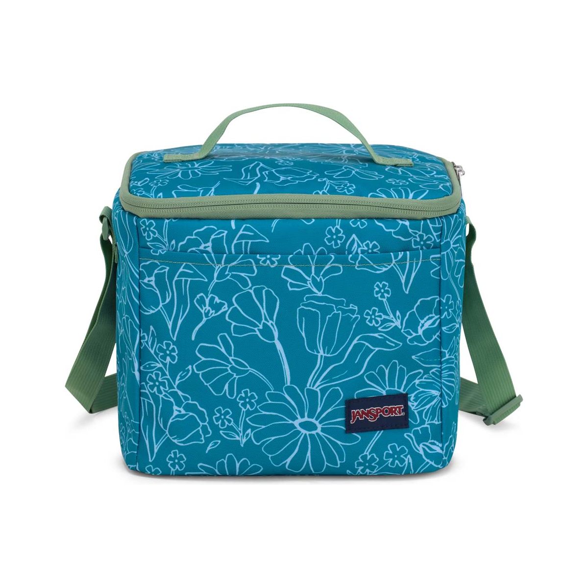 jansport lunch box blue JanSport Super Snack Lunch Bag