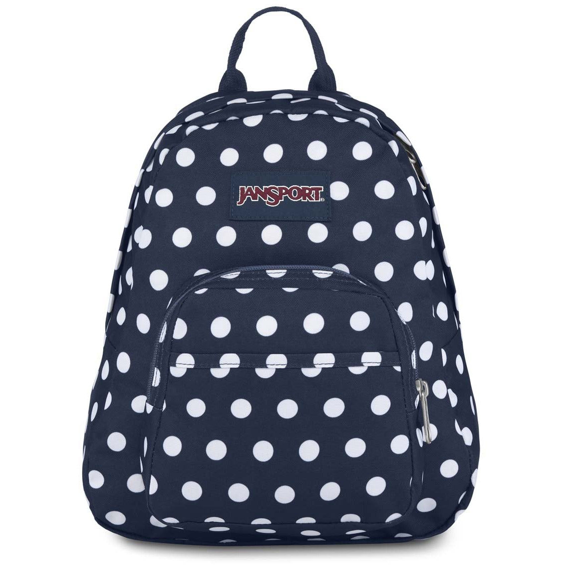 JanSport Half Pint Mini Backpack - Dark Denim Polka Dot JanSport Half Pint Mini Backpack - Dark Denim Polka Dot