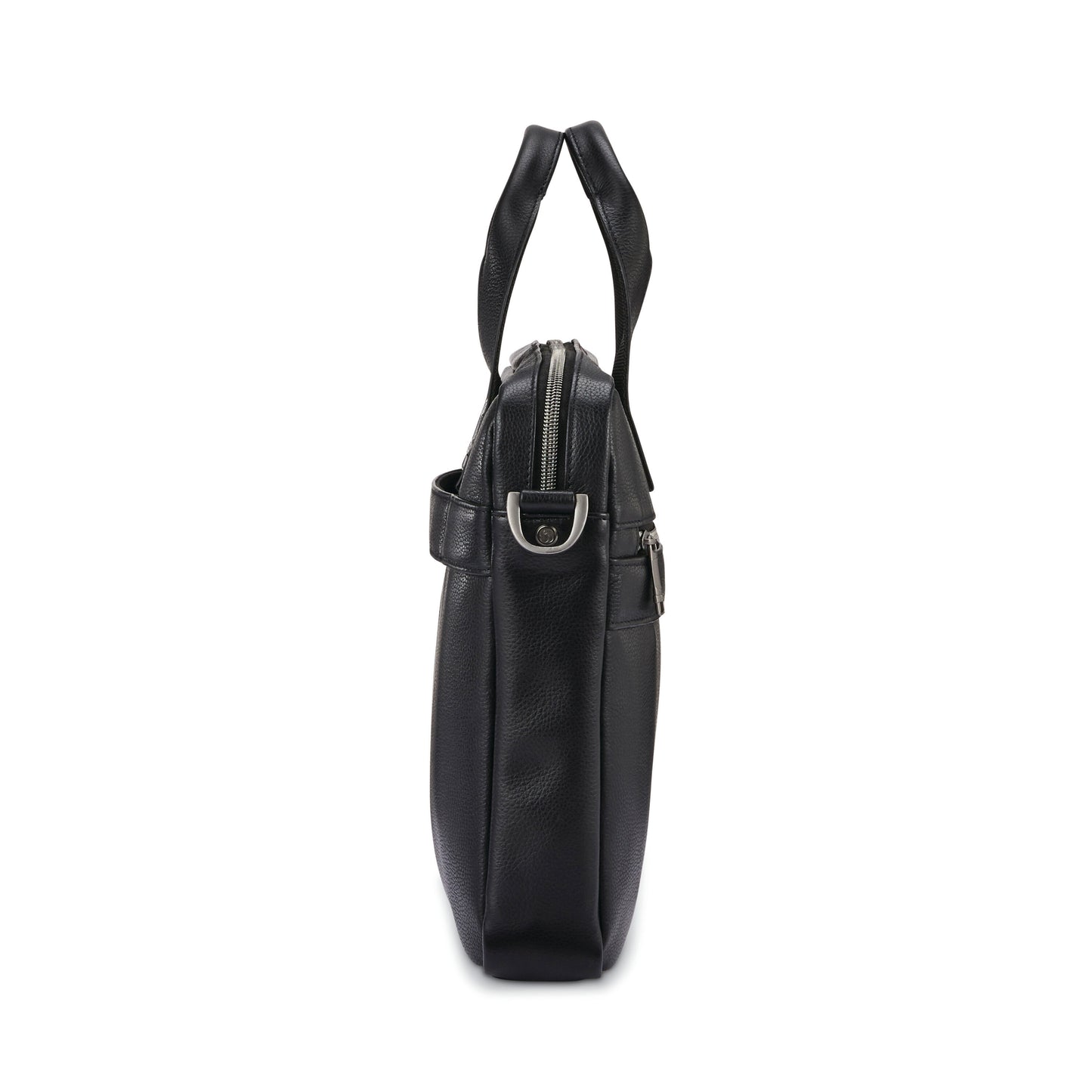 Sac porte-documents fin en cuir classique Samsonite - Noir