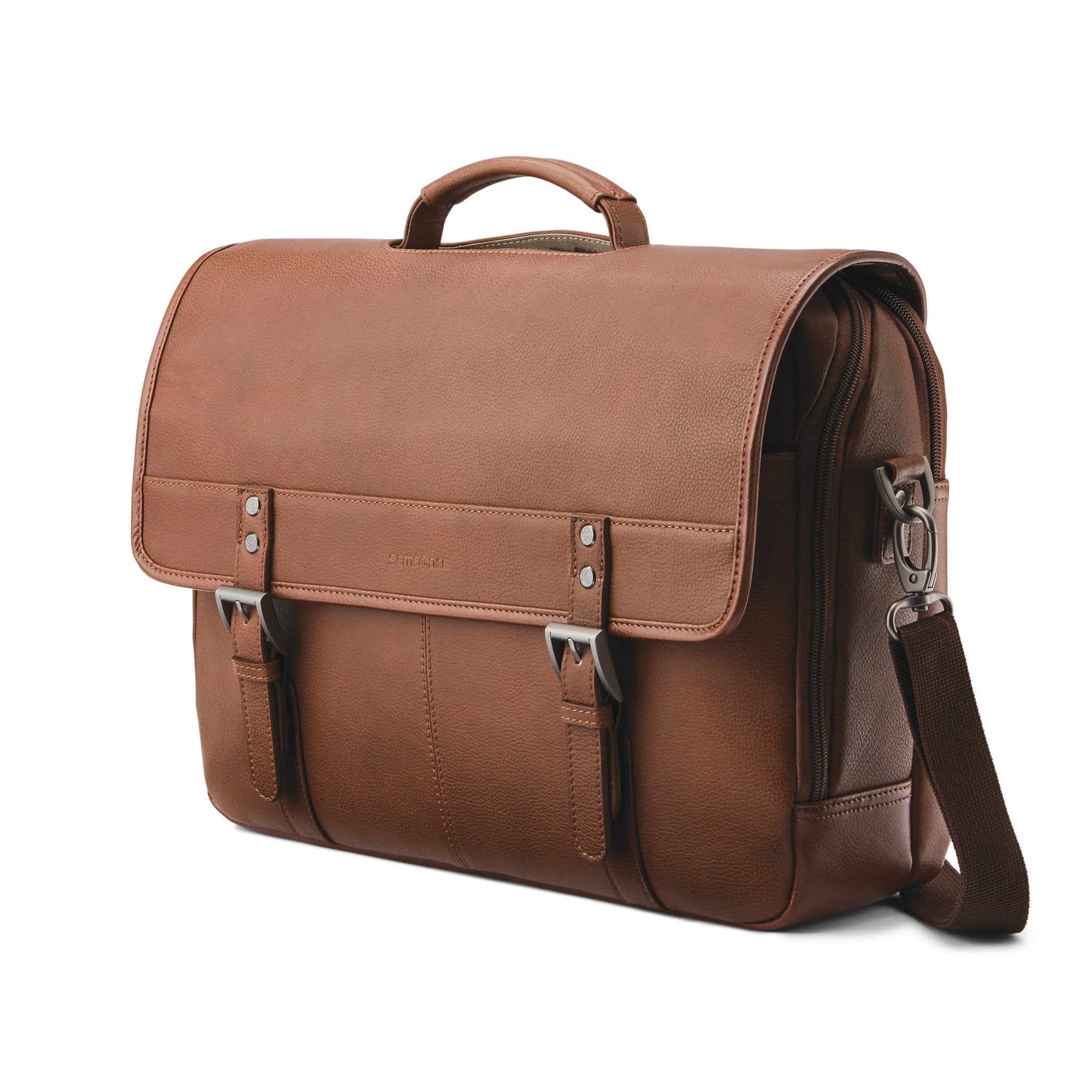 Samsonite Classic Leather Flapover 15.6"