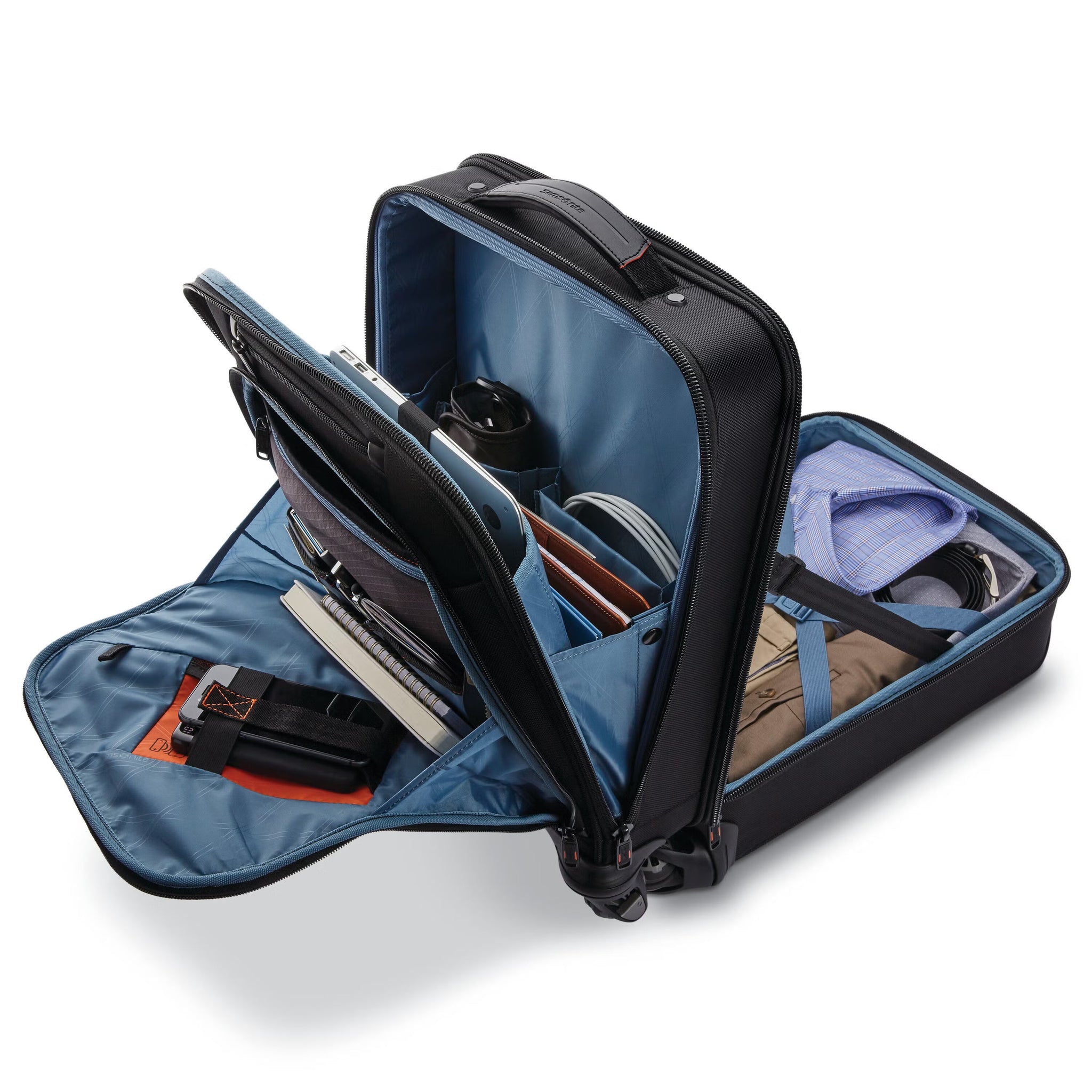 Samsonite Pro Vertical Spinner Mobile Office - Noir