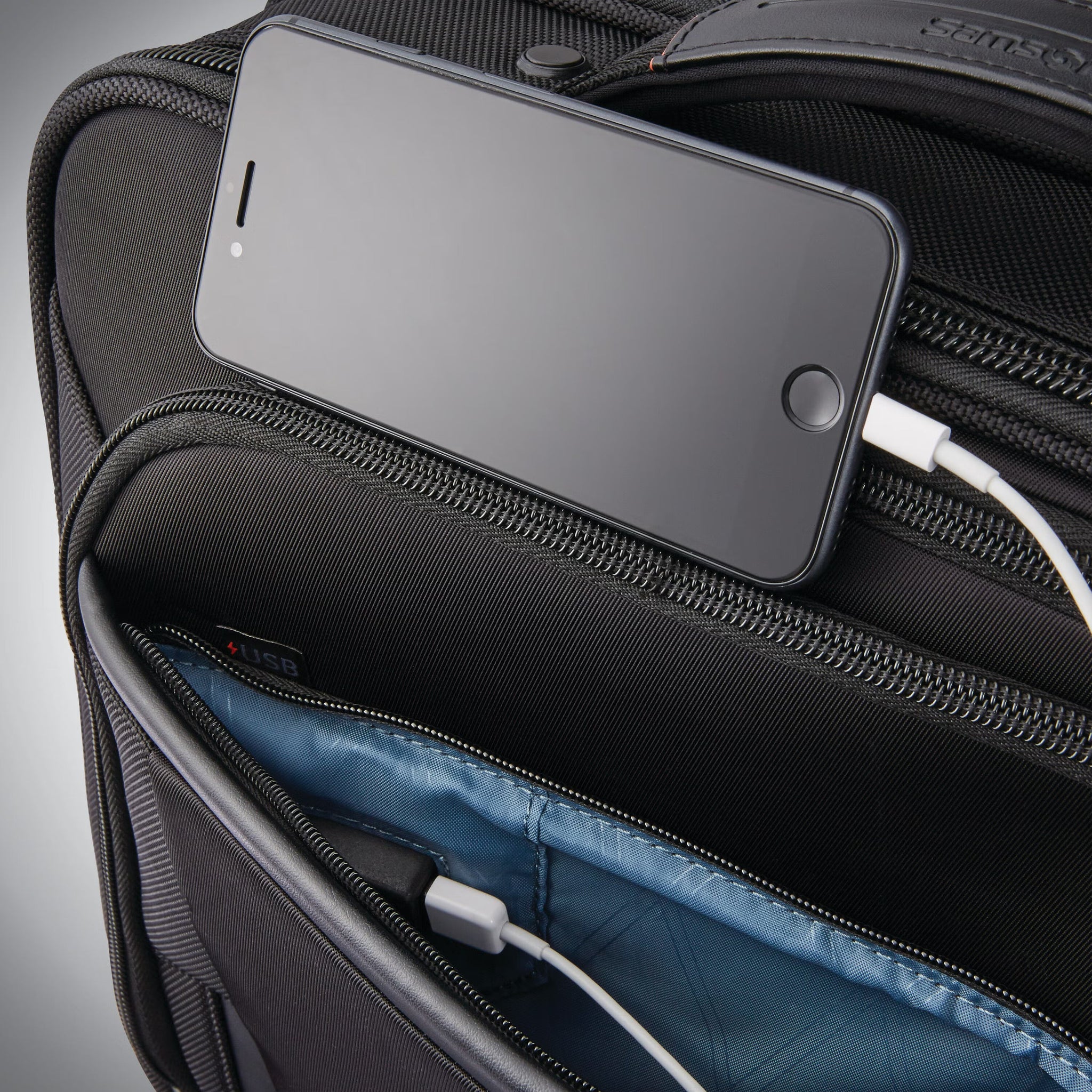 Samsonite Pro Vertical Spinner Mobile Office - Noir