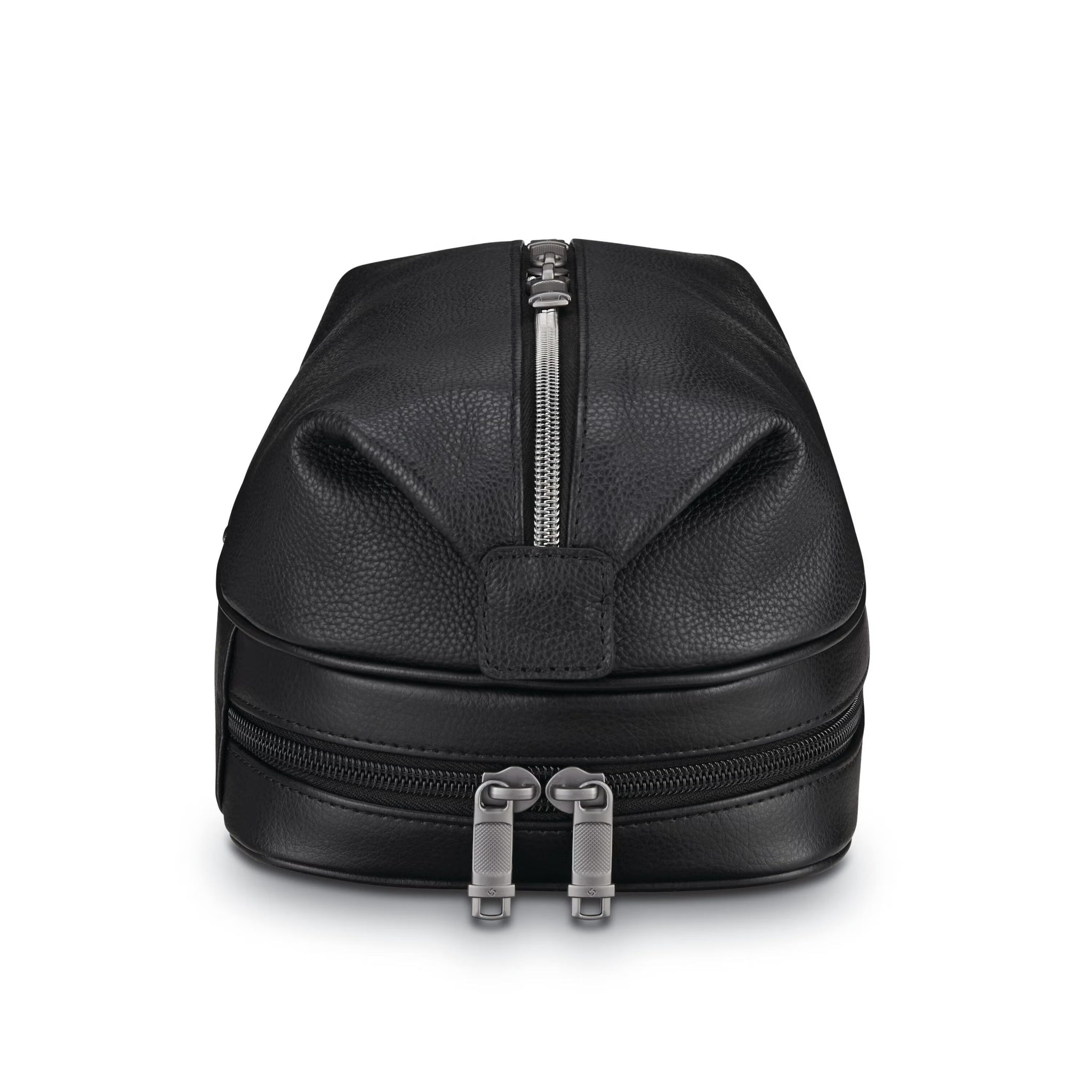 Samsonite Classic Leather Travel Kit With Zip Bottom