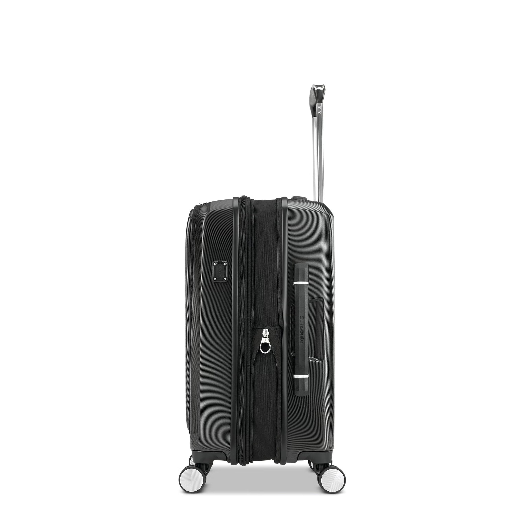 Samsonite Just Right Spinner Frontload Carry-On 15" Valise rigide extensible - Graphite