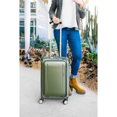 Samsonite Just Right Spinner Frontload Carry-On 15" Valise rigide extensible - Graphite