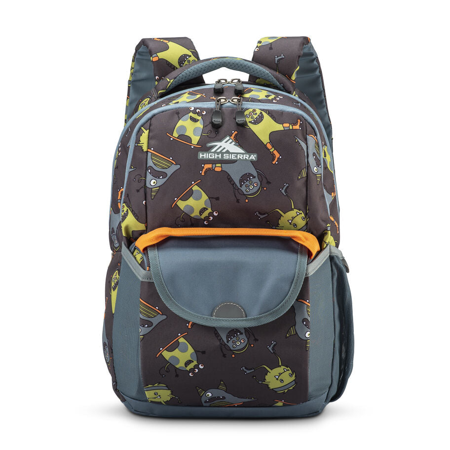 Sac à dos High Sierra Ollie Lunchkit - Monster On Wheels Gris