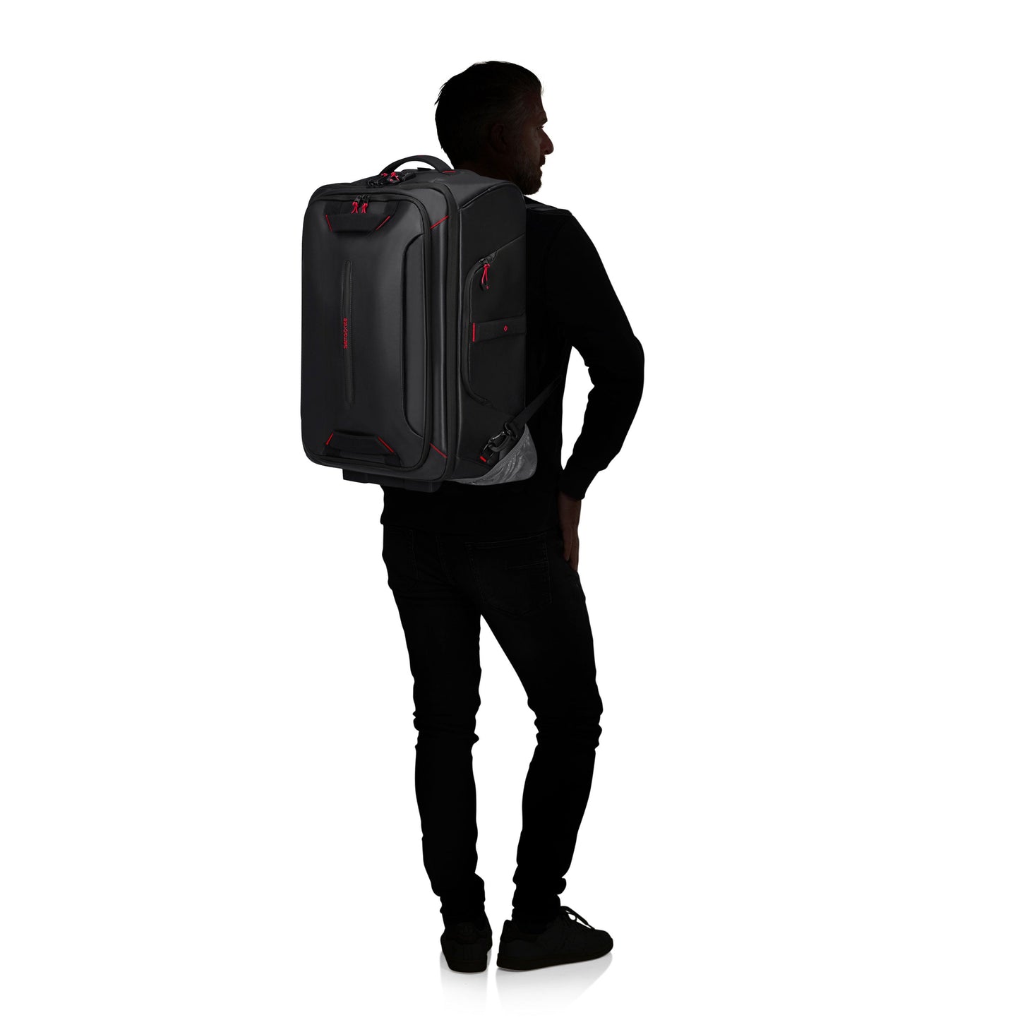 Sac à dos à roulettes Samsonite Ecodiver - Noir