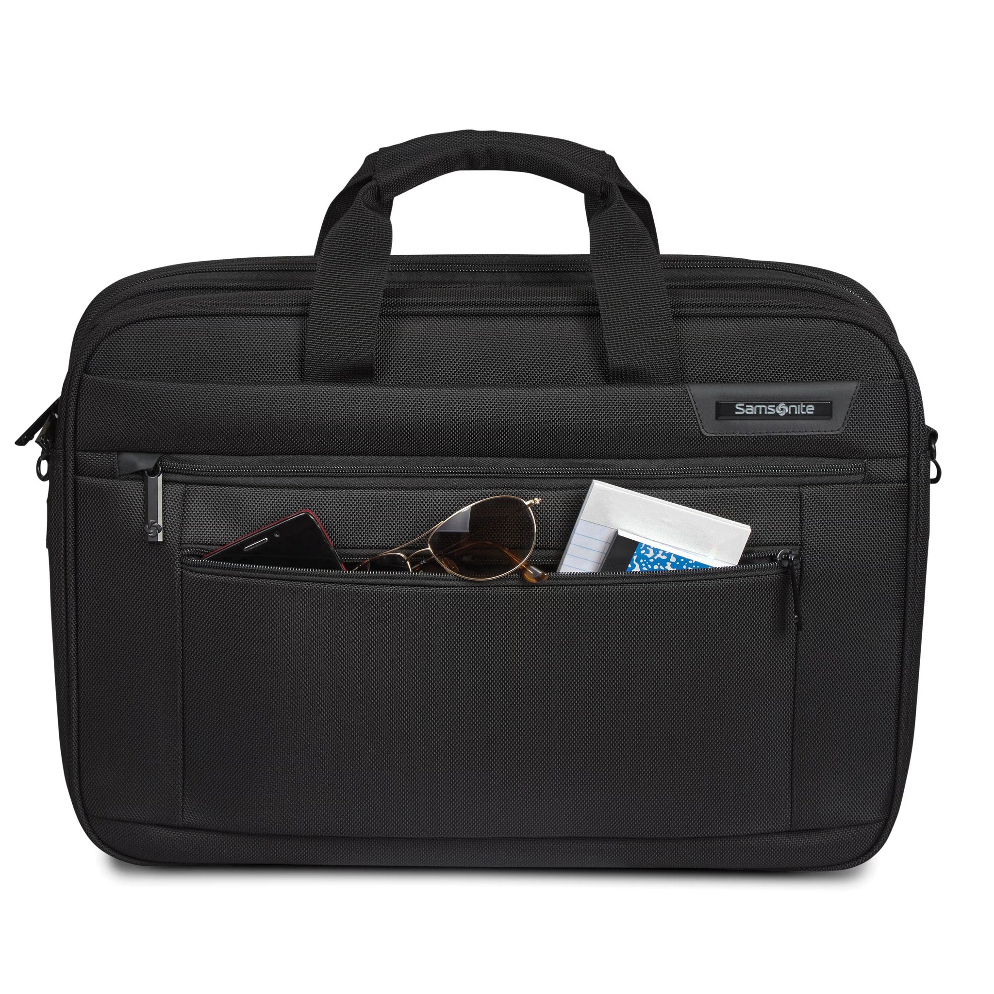 Samsonite Classic NXT 2 Gusset Brief with RFID 17" - Black