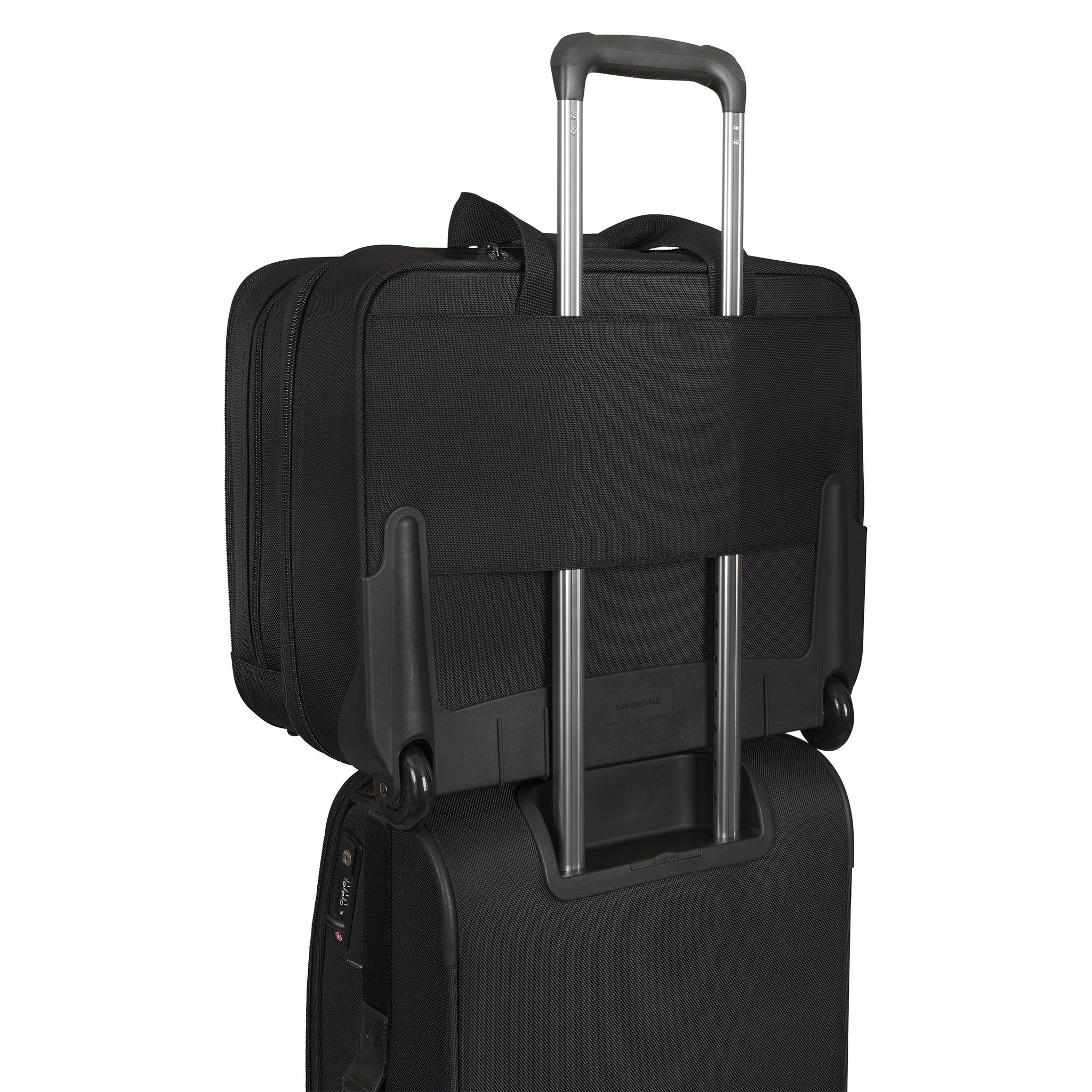 Bureau mobile à roulettes Samsonite avec RFID 15,6" - Noir