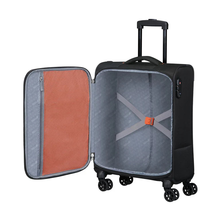 American Tourister Sun Break Spinner Valise à roulettes souple de cabine