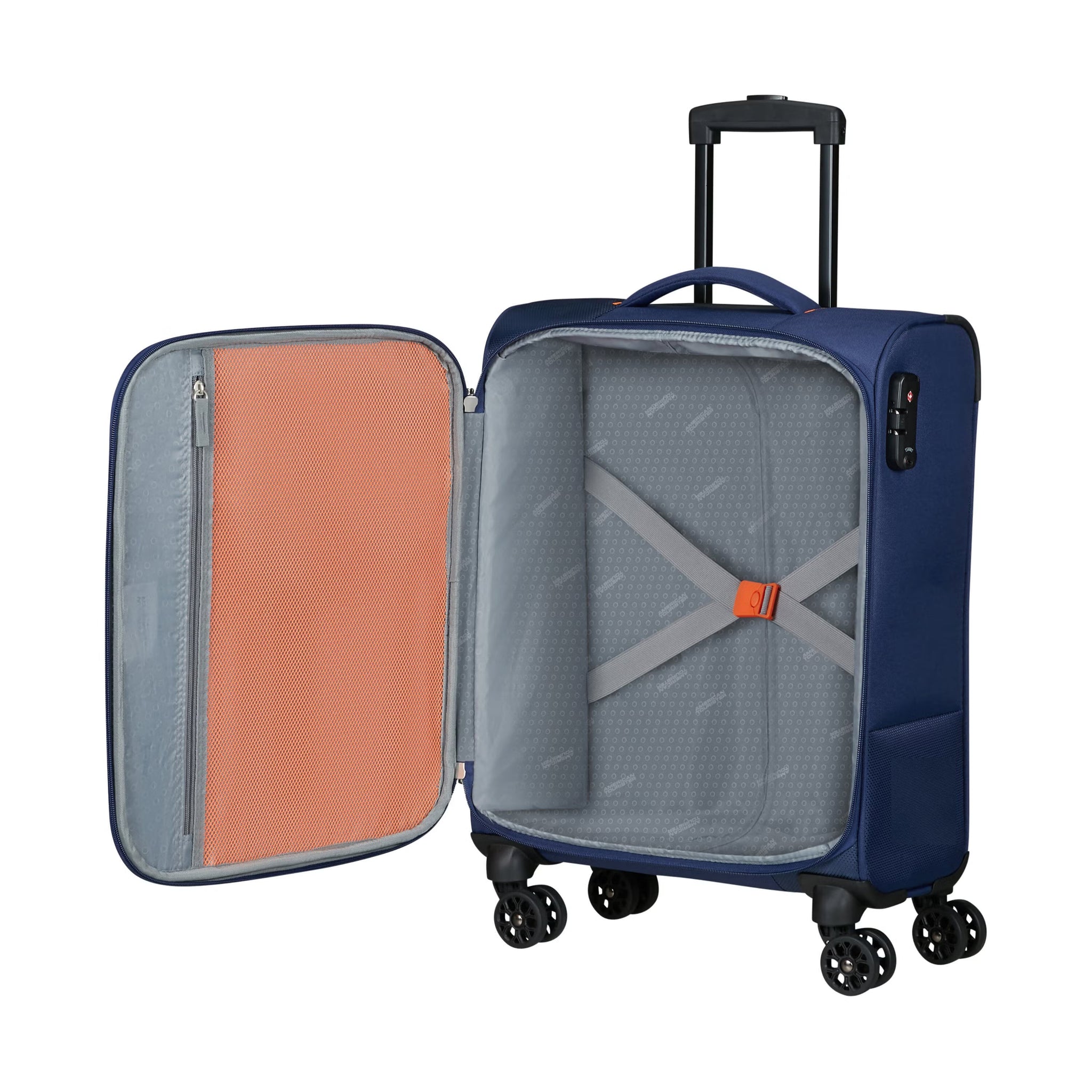 American Tourister Sun Break Spinner Valise à roulettes souple de cabine