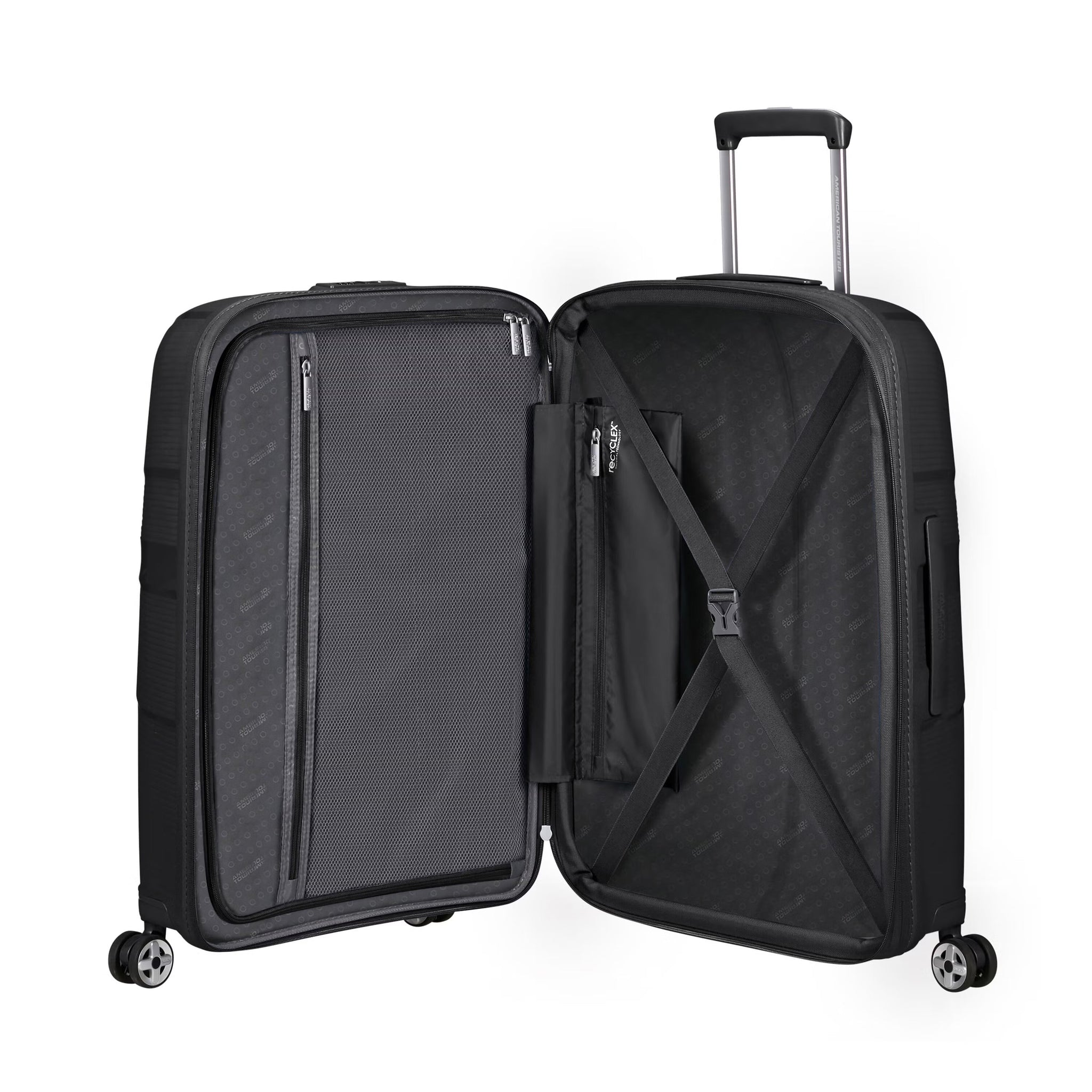 Valise rigide extensible moyenne American Tourister Starvibe Spinner