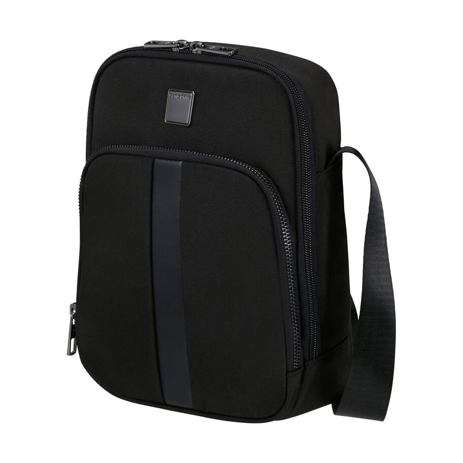 Sac à bandoulière moyen Samsonite Sacksquare - Noir