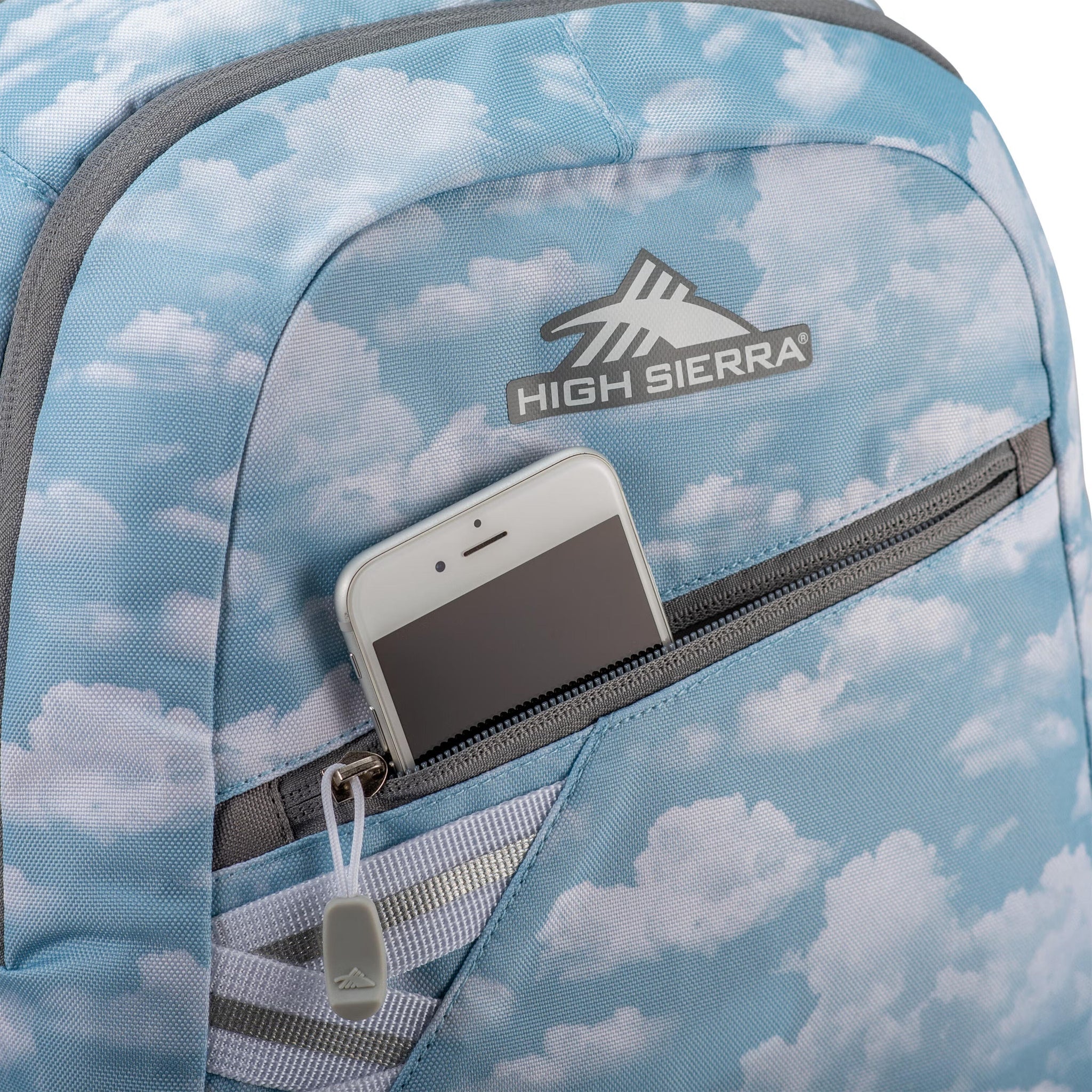 High Sierra Outburst 2.0 Backpack - Clouds/Steel Grey