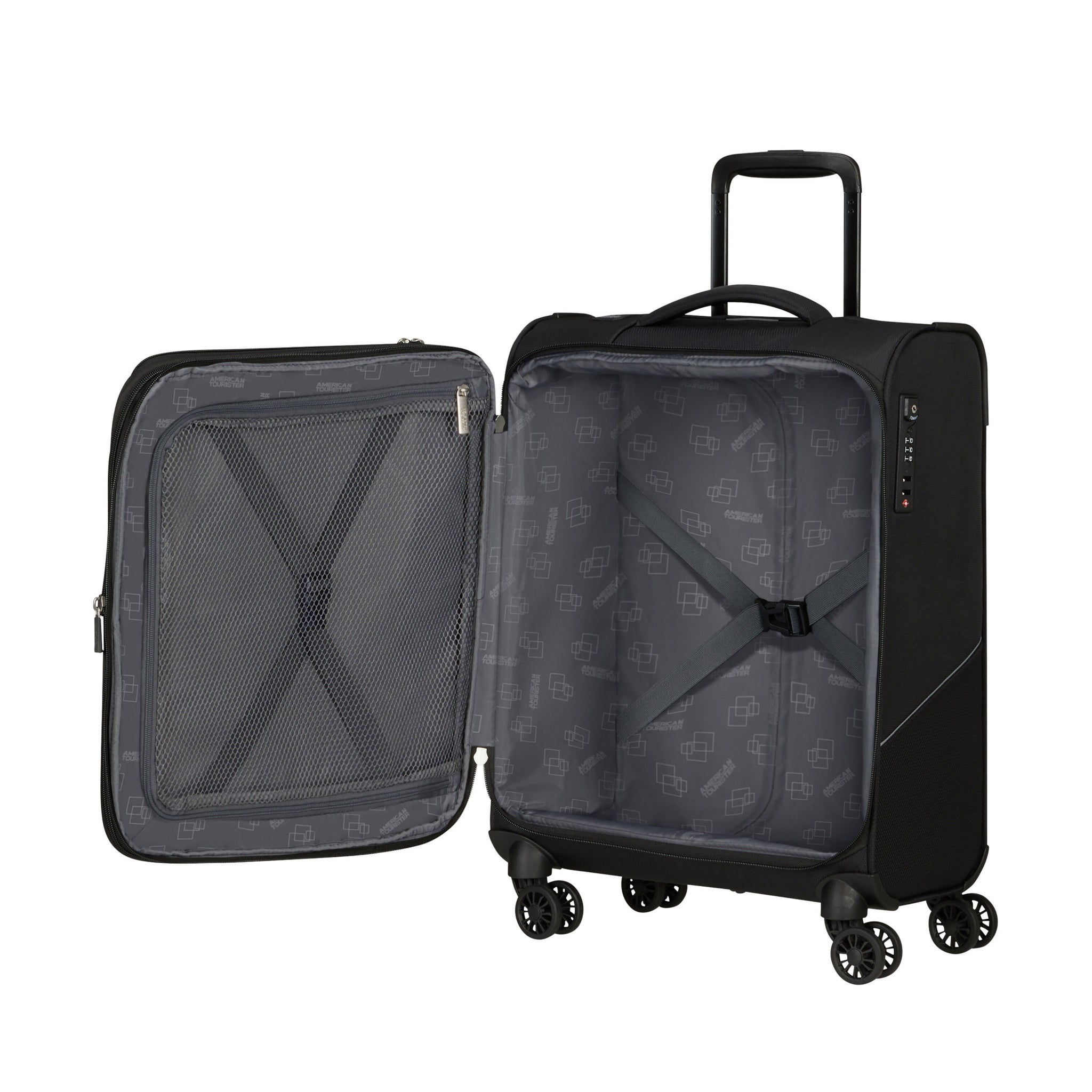 American Tourister Summerride Spinner Carry-On Expandable Softside Bagages
