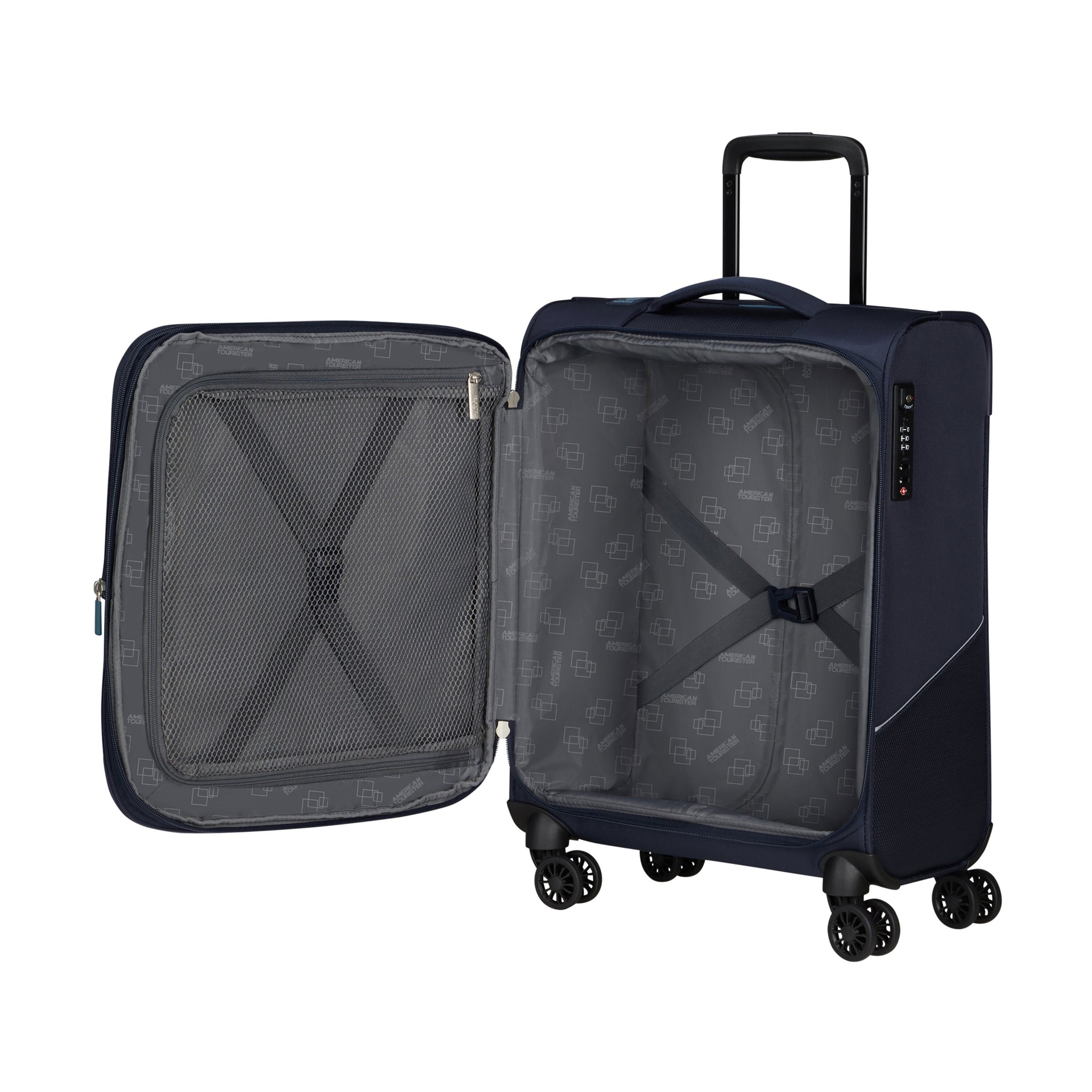 American Tourister Summerride Spinner Carry-On Expandable Softside Bagages