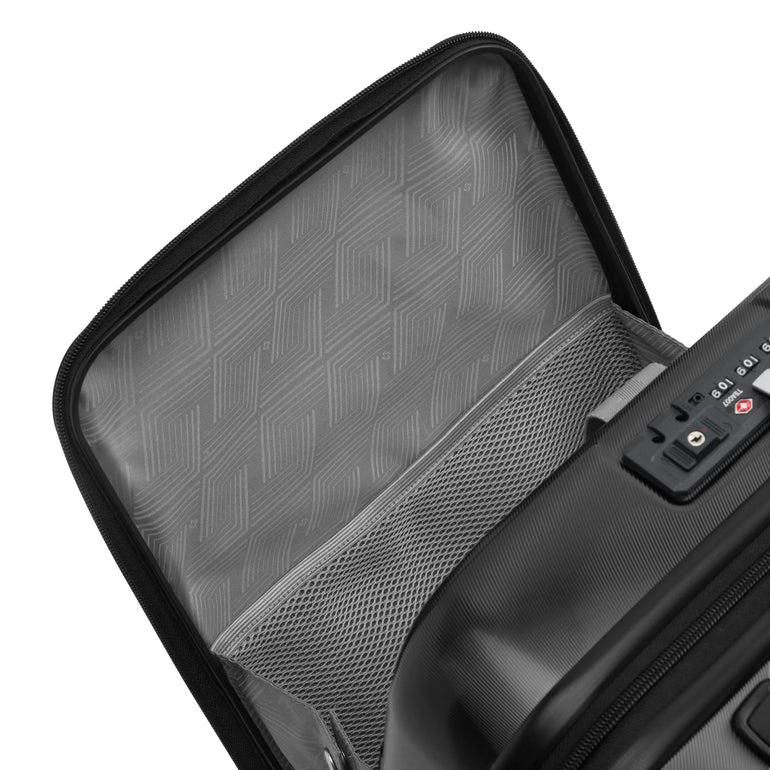 Samsonite Streamlite Pro Spinner Frontload Carry-On Hardside Luggage - Black