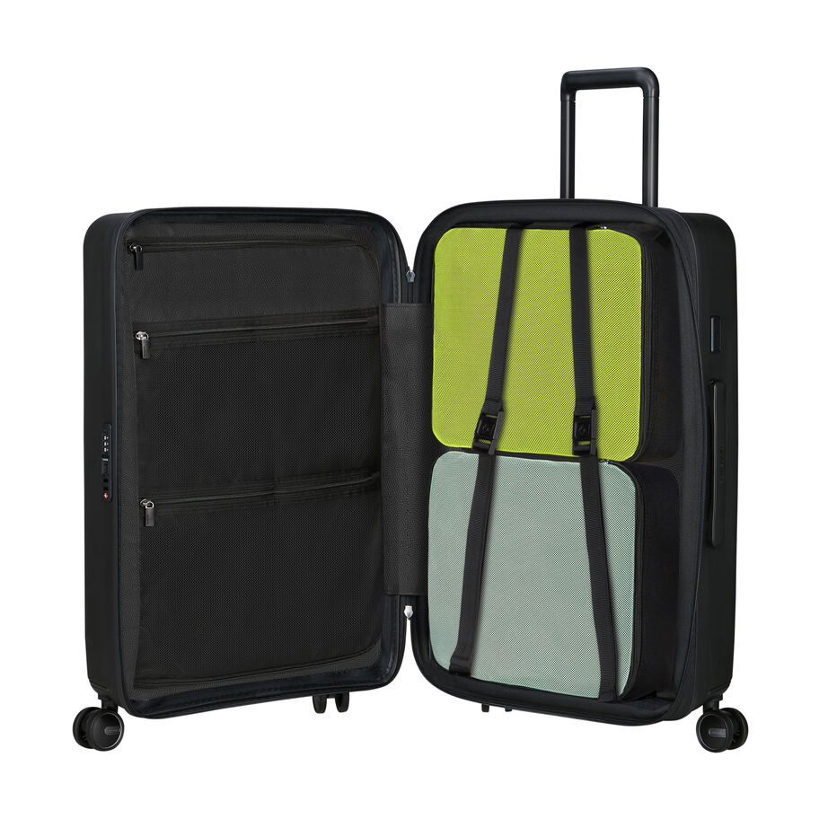 Valise rigide moyenne RestackD de Samsonite - Noir