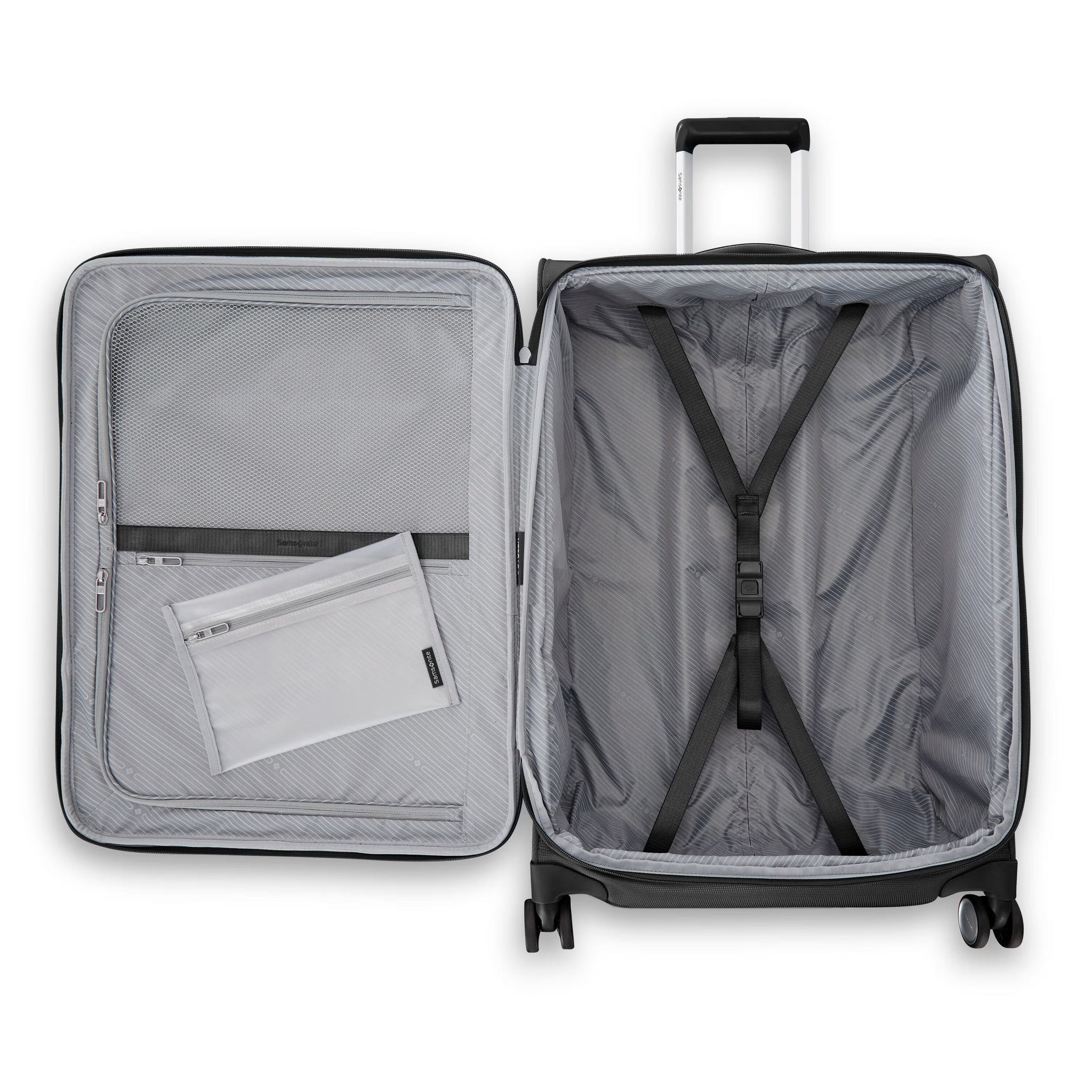 Samsonite Uplift Spinner Large Expandable Softside Luggage