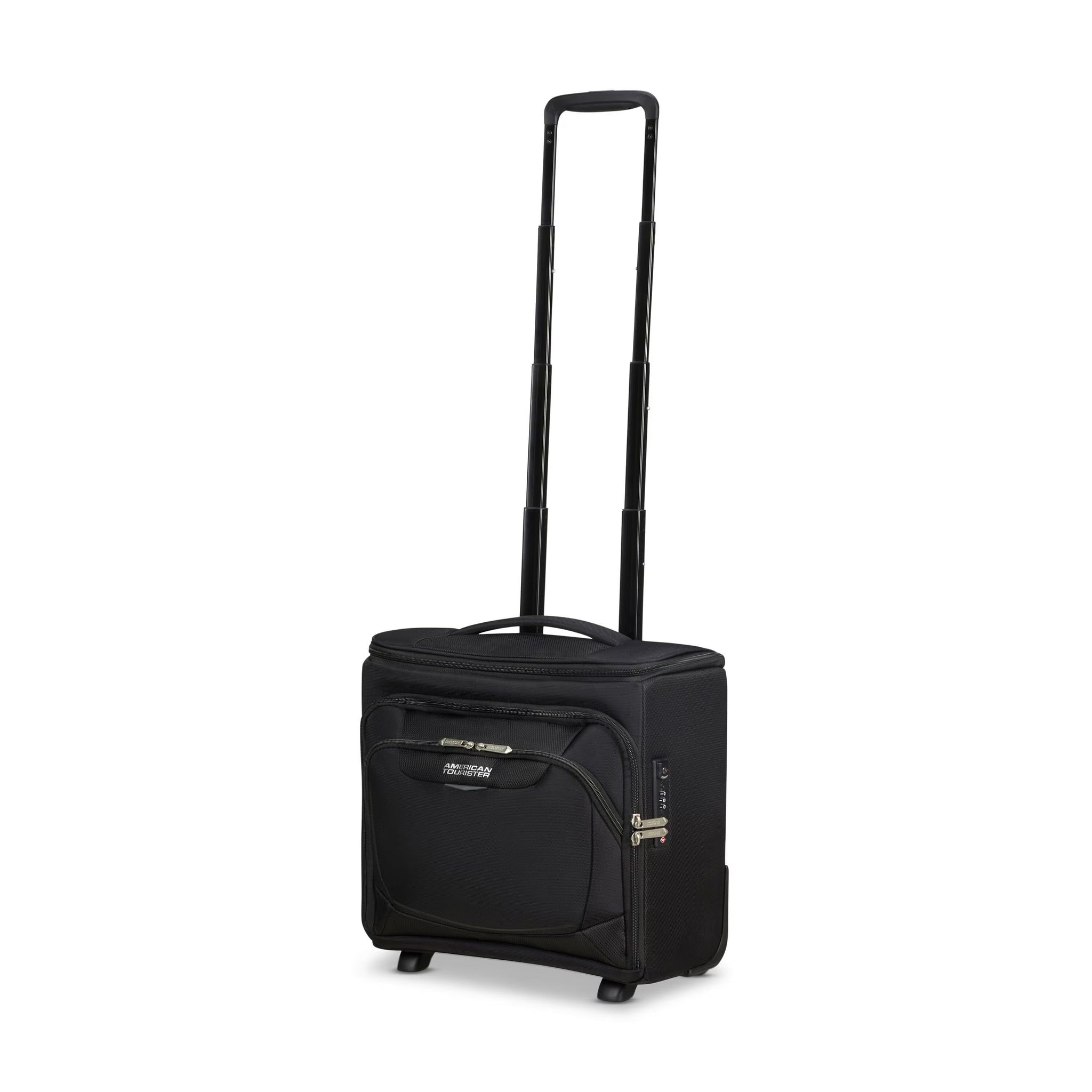 American Tourister Summerride Expandable Upright Underseater Softside Luggage - Black