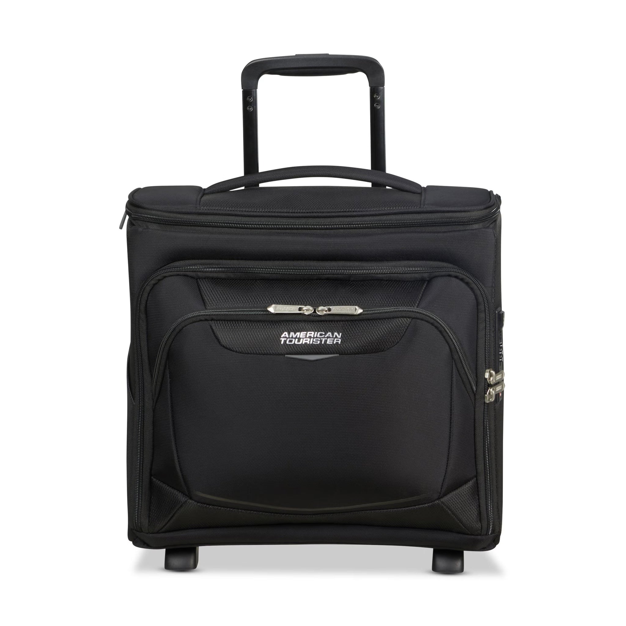 American Tourister Summerride Expandable Upright Underseater Softside Luggage - Black
