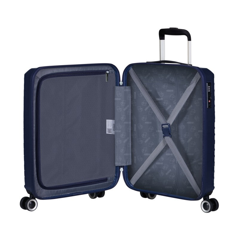 American Tourister Surftime Spinner Valise à roulettes rigide de cabine
