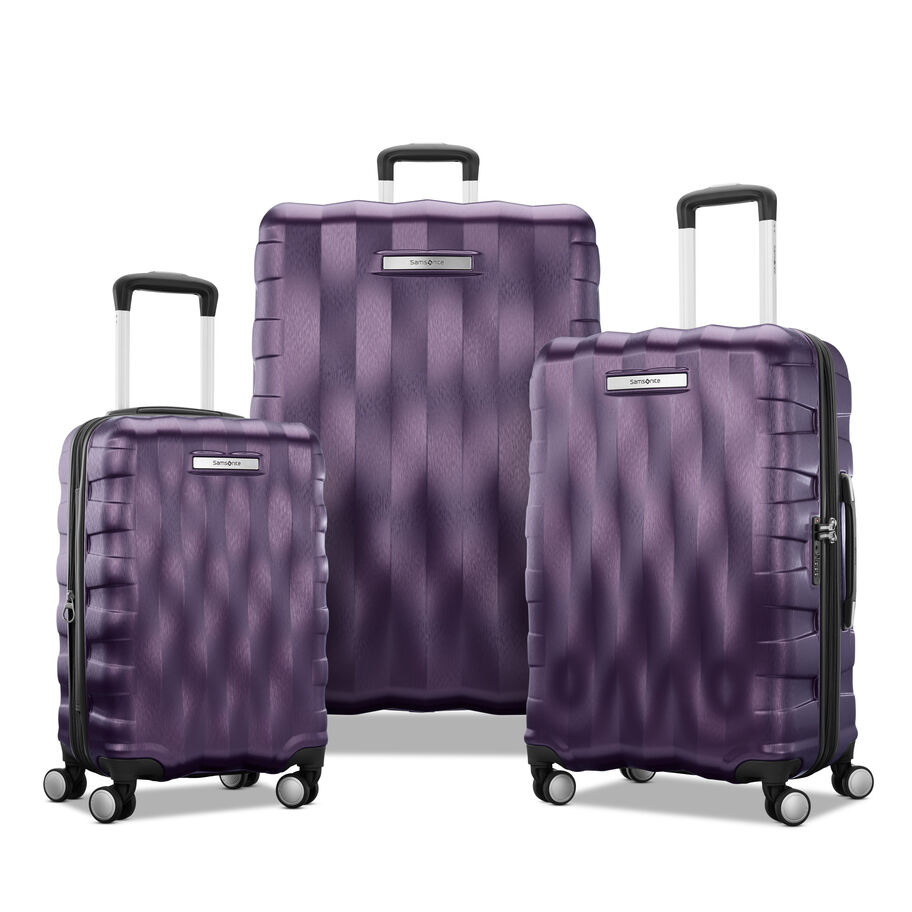 Ensemble de bagages rigides 3 pièces Ziplite 6 de Samsonite - Violet