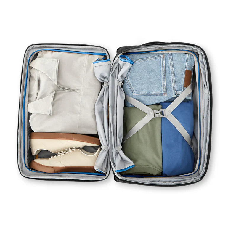 High Sierra Hi-Life 3-in-1 Convertible Wheeled Backpack 17" - Black/Blue