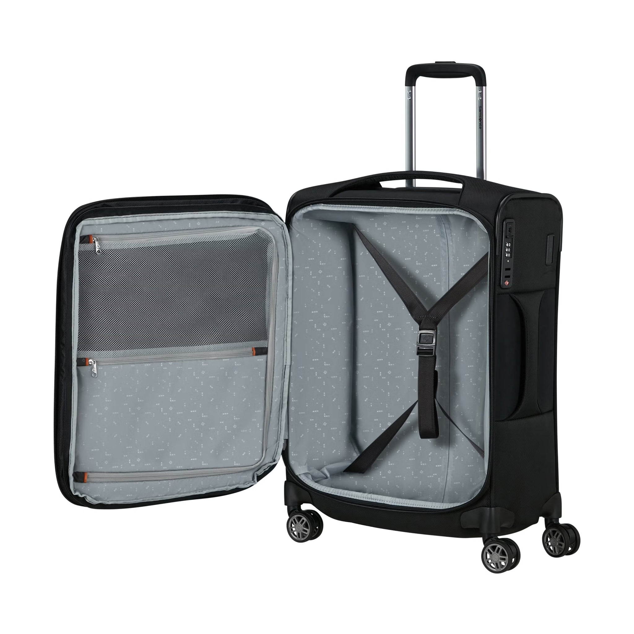 Samsonite Re-Lite Spinner Trolley Cabine Souple Extensible