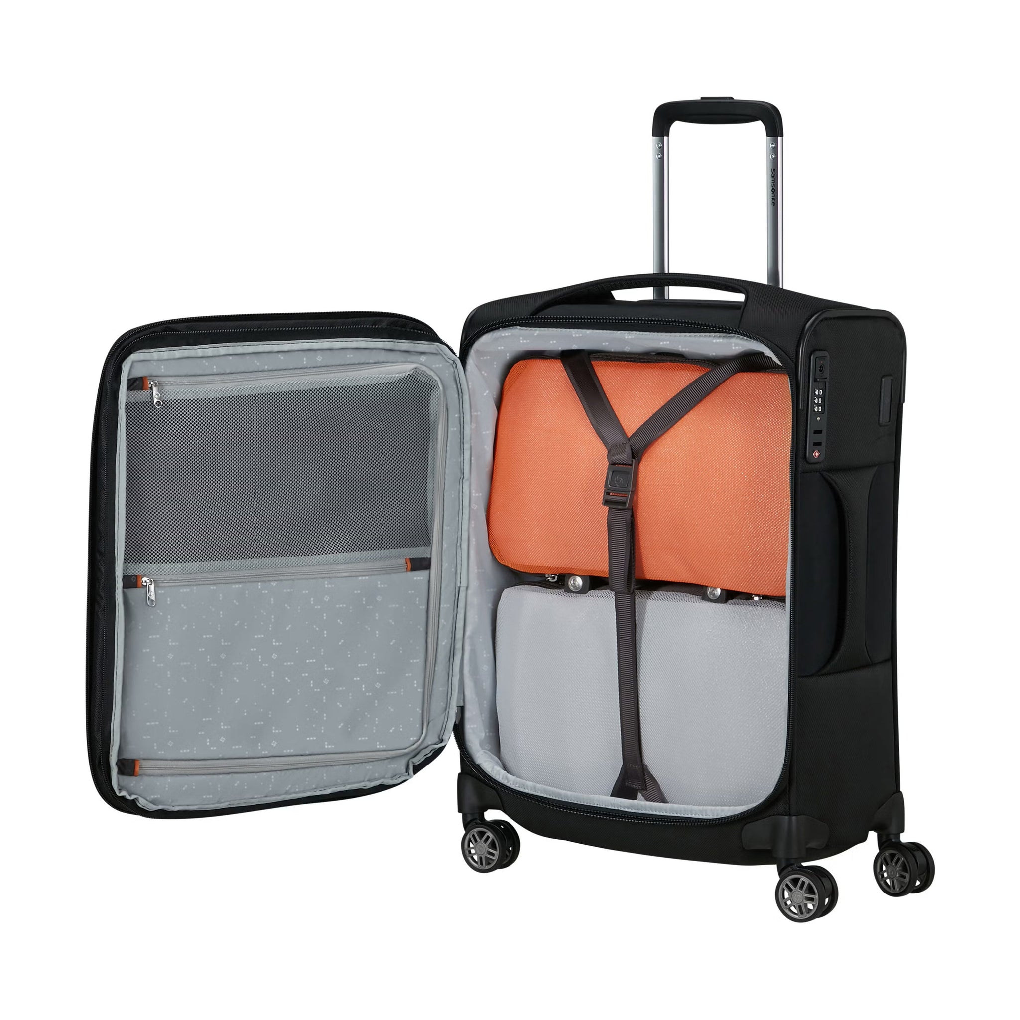 Samsonite Re-Lite Spinner Trolley Cabine Souple Extensible