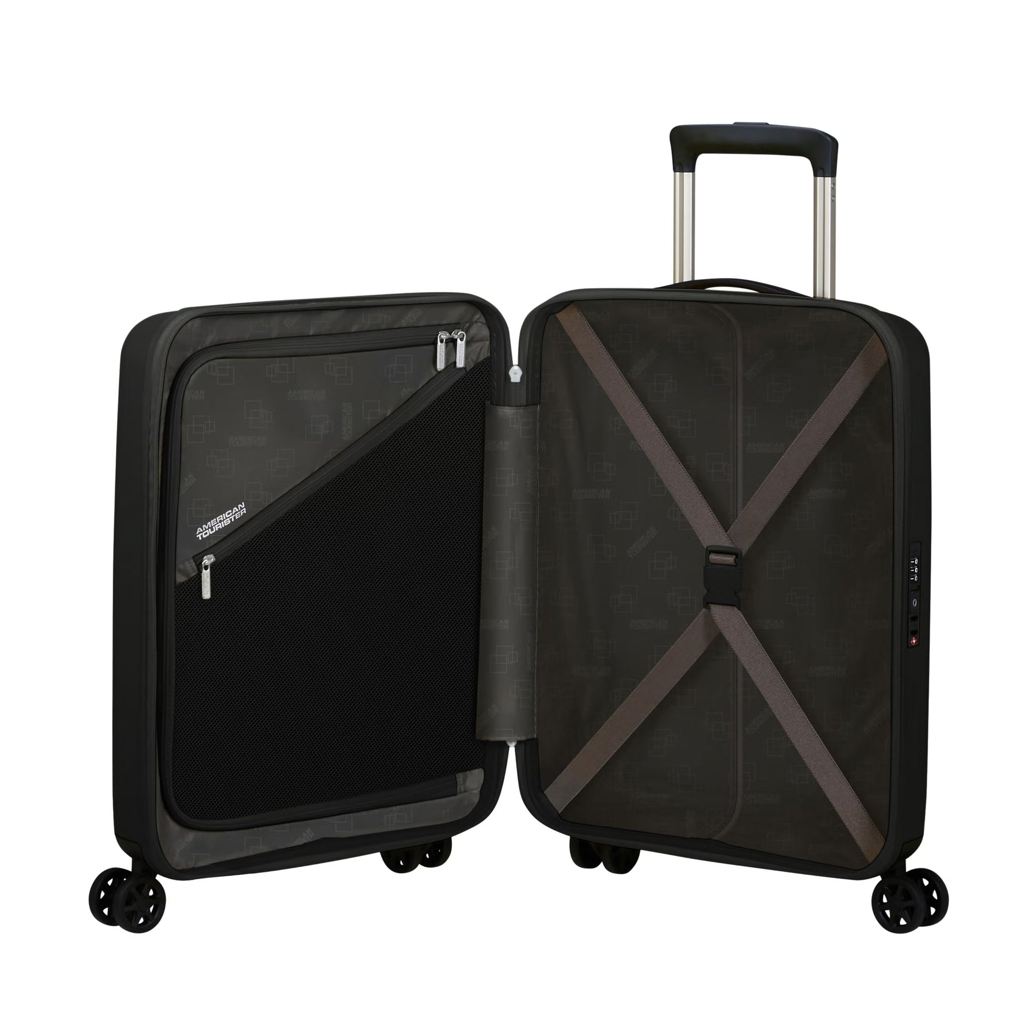 American Tourister Rejoy Spinner Trolley Cabine Extensible Valise Rigide