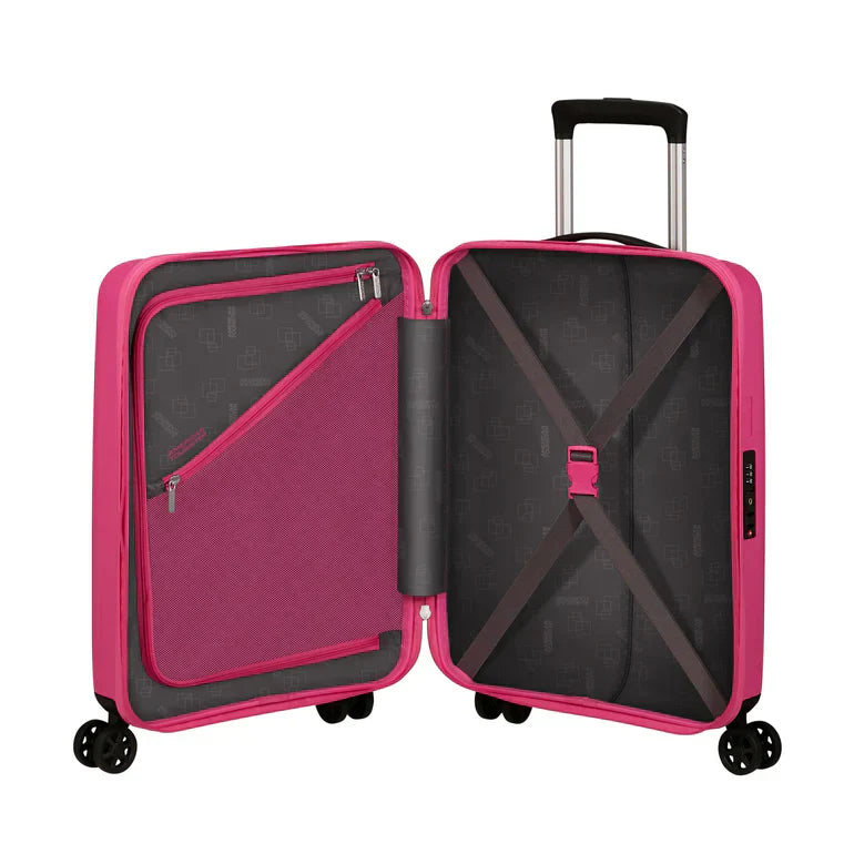 American Tourister Rejoy Spinner Trolley Cabine Extensible Valise Rigide