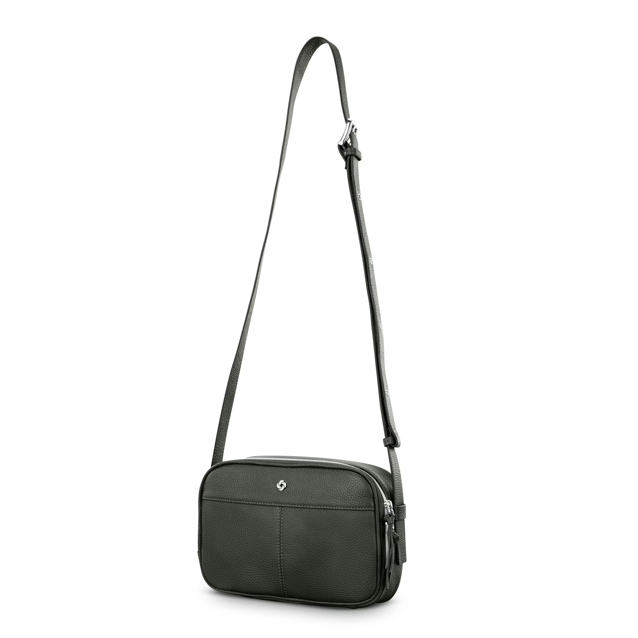 Samsonite Solution Mobile 2 Sac bandoulière en cuir RFID