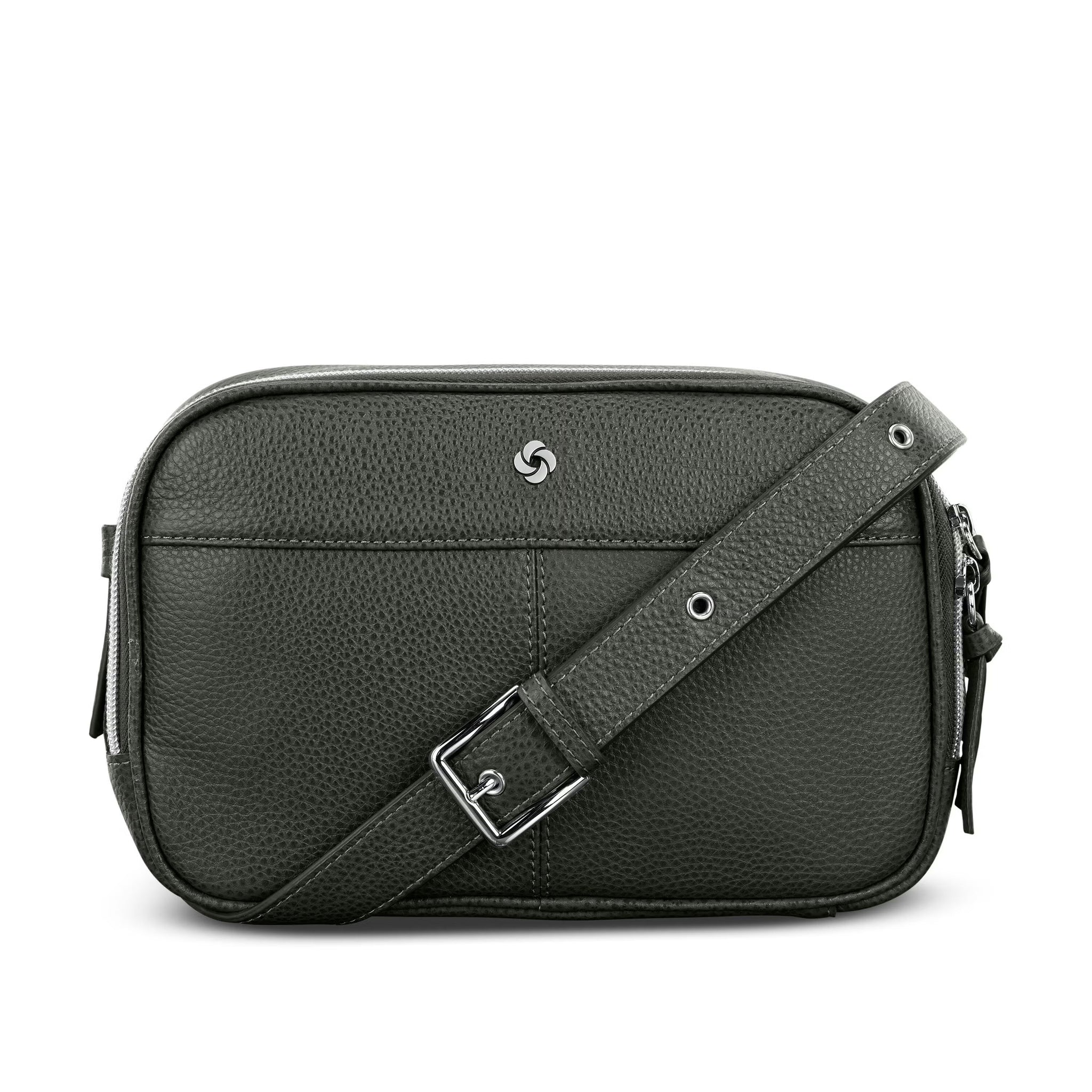 Samsonite Solution Mobile 2 Sac bandoulière en cuir RFID