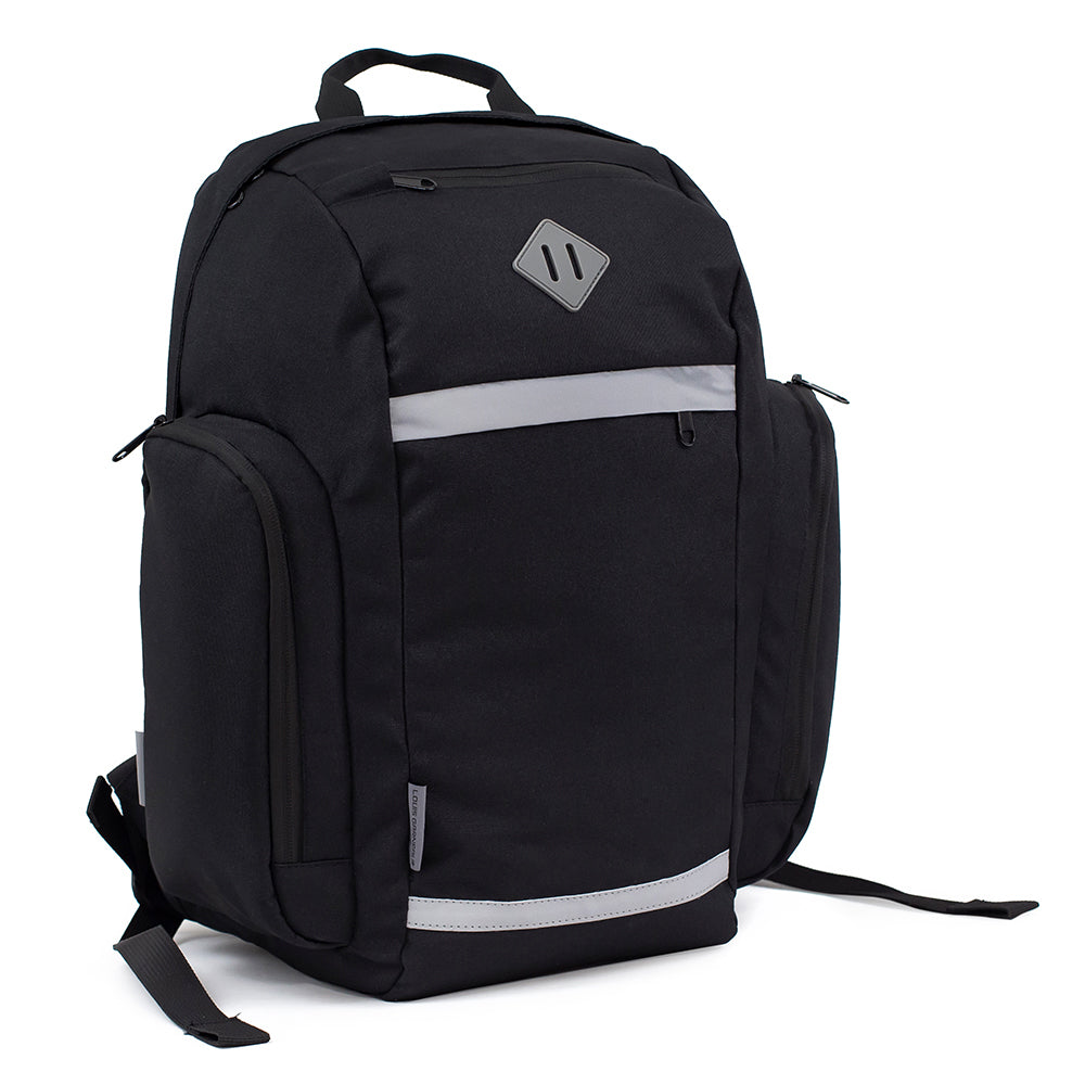 Louis Garneau Laptop Backpack With Two Insulated Pockets - Black