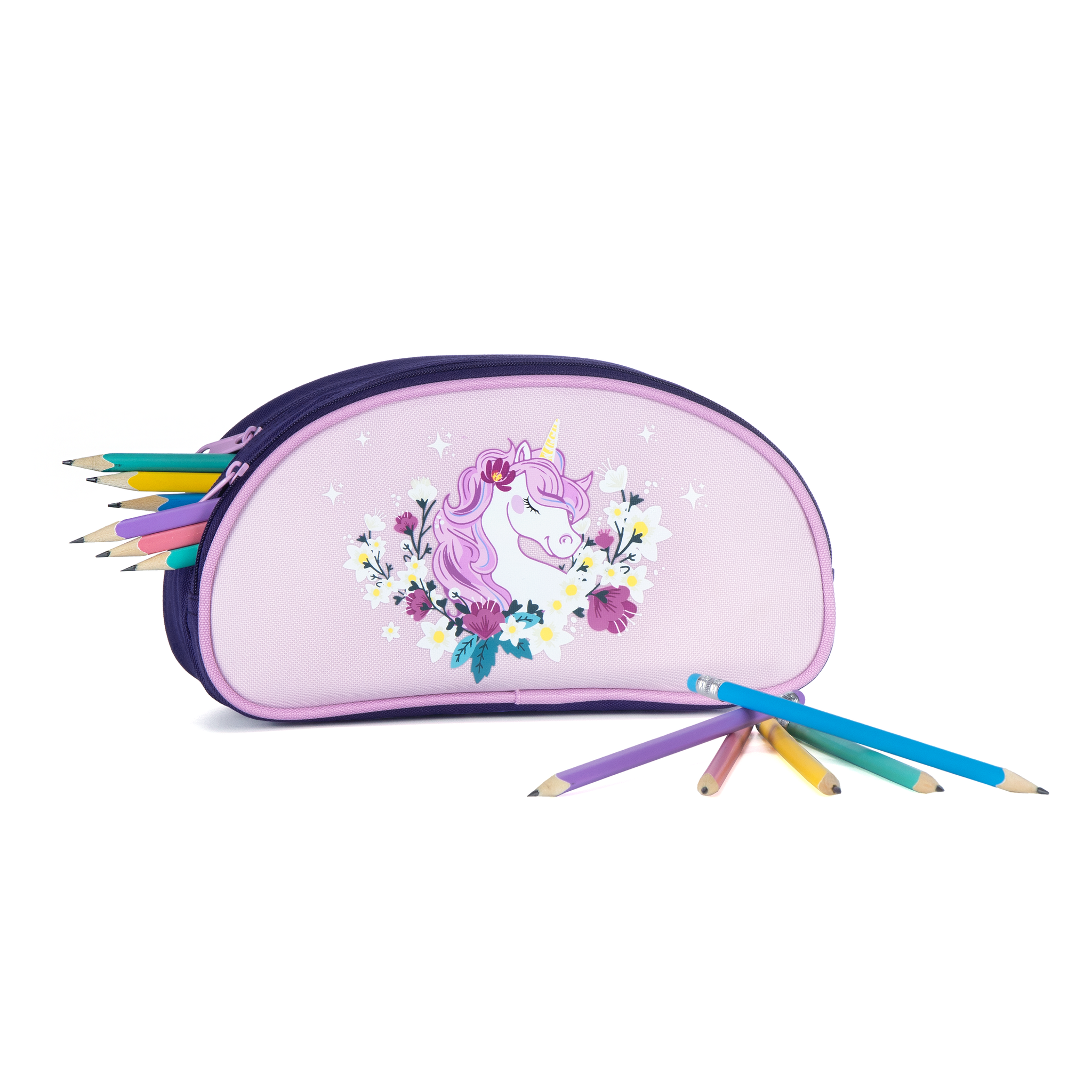 Louis Garneau Half-Moon Pencil Case - Unicorn