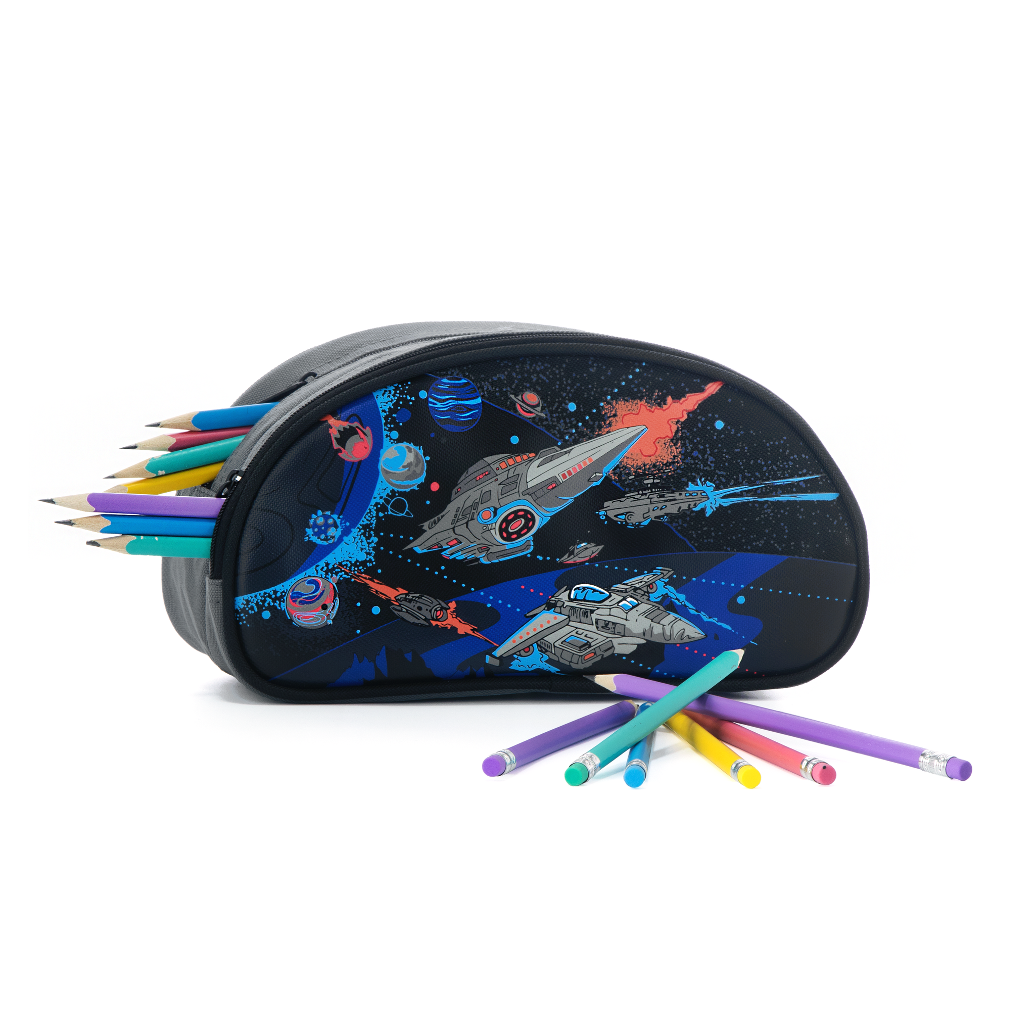 Louis Garneau Half-Moon Pencil Case - Space