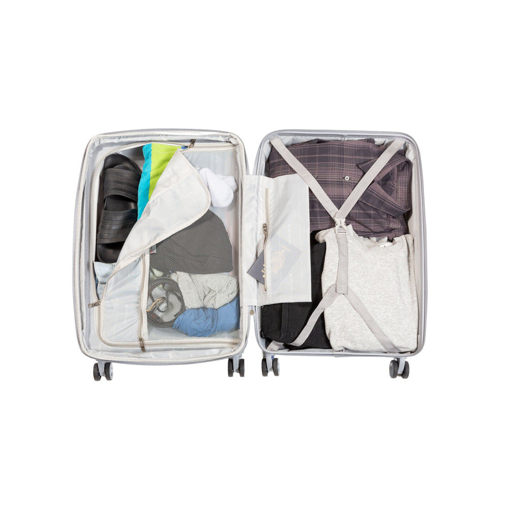 Air Canada Optimum 24" Hardside Spinner Luggage - Light Grey