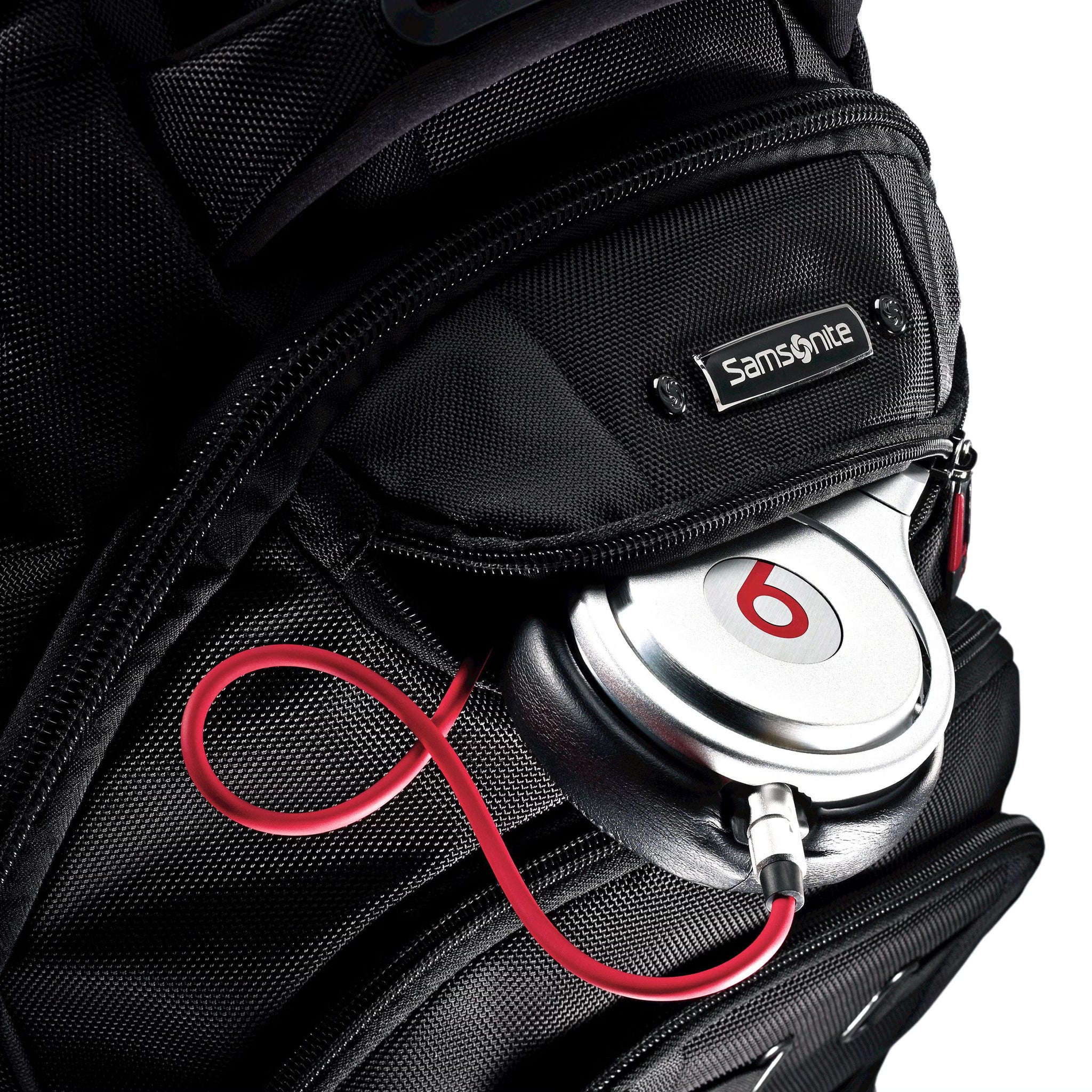 Samsonite Tectonic 2 Laptop Backpack PFT 17" - Black/Red