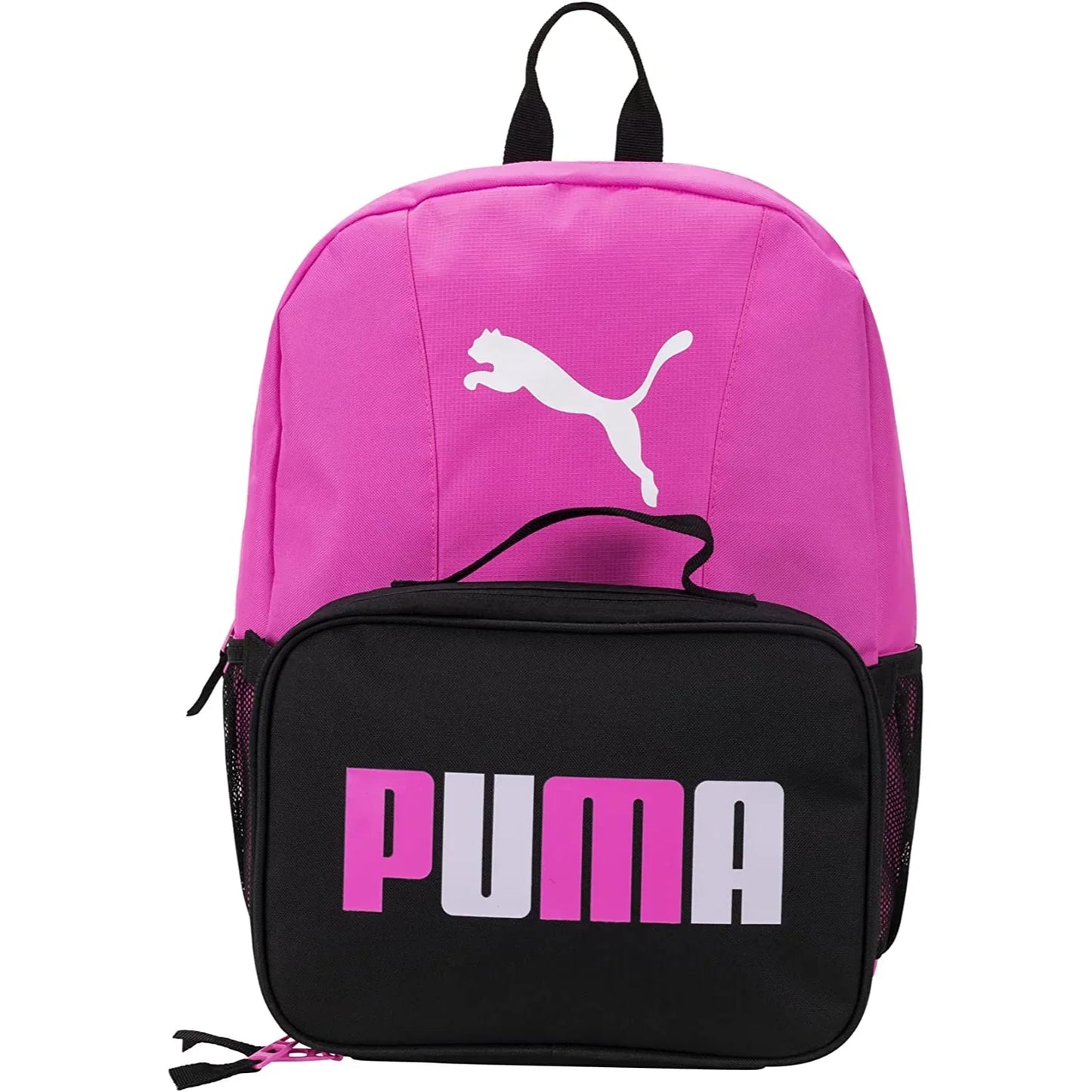 PUMA Evercat Duo Combo Backpack with Lunch box - Medium Pink