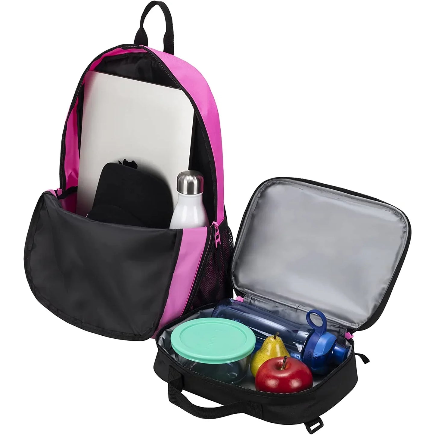 PUMA Evercat Duo Combo Backpack with Lunch box - Medium Pink