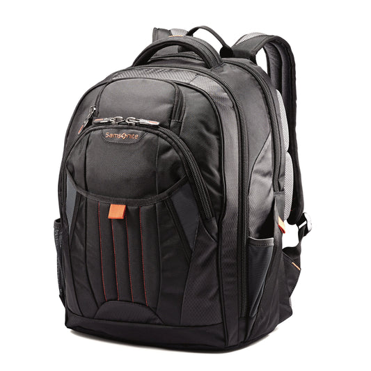 Samsonite Tectonic Large Laptop Backpack - Black/Orange