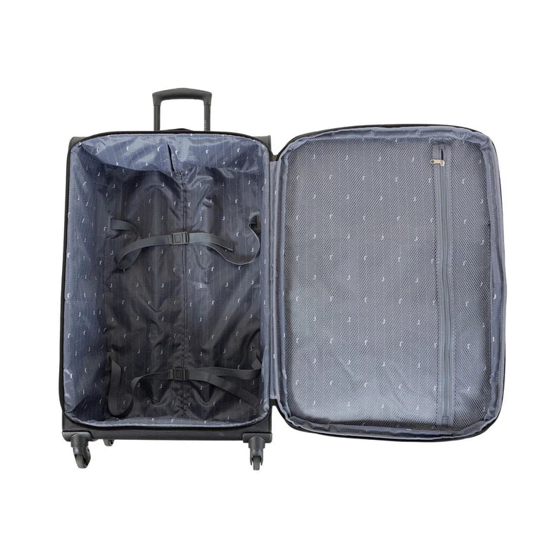 Jetstream Softside Large Expandable Luggage - Black