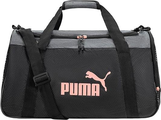 Puma Defense Duffel Bag - Pink/Grey