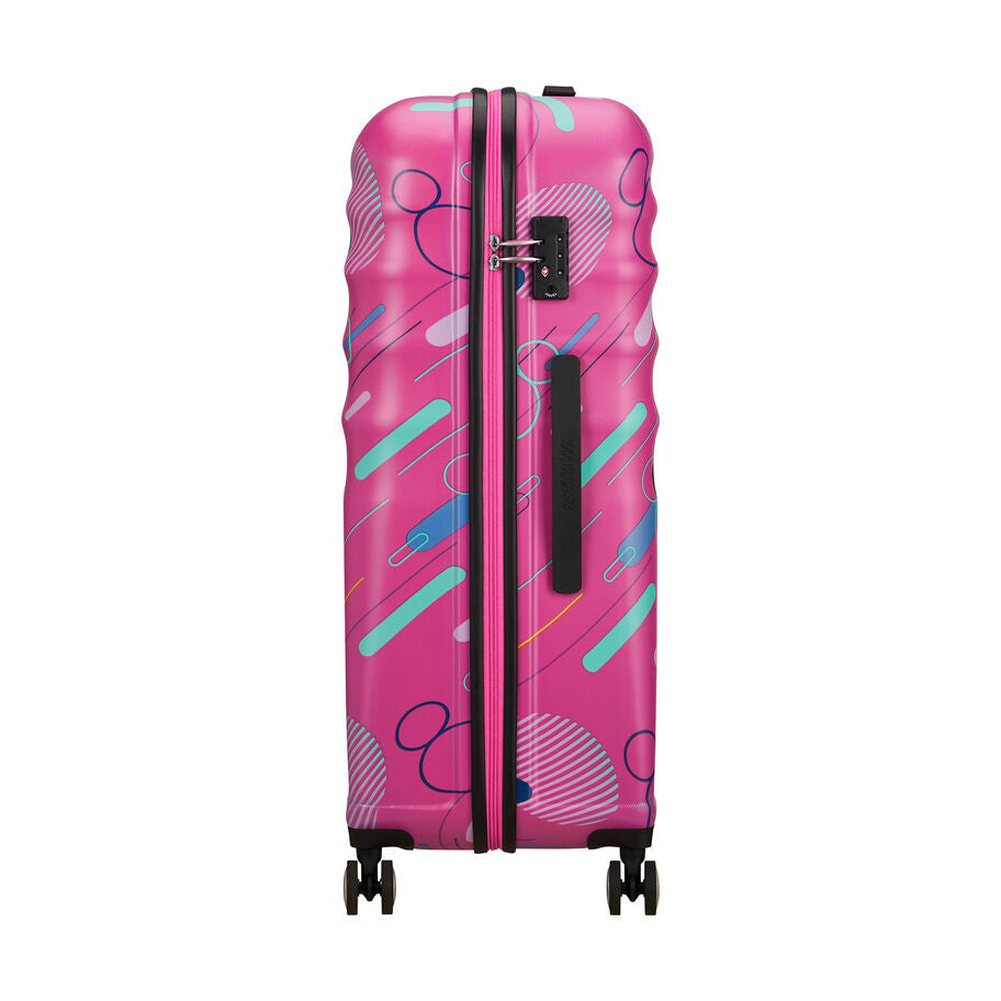 American Tourister Disney Wavebreaker Carry-On Hardside Luggage - Minnie Future Pop