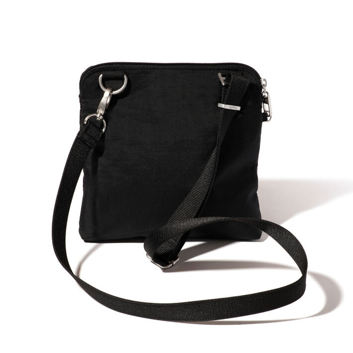 Baggallini Securtex Anti-Theft Crossbody - Black