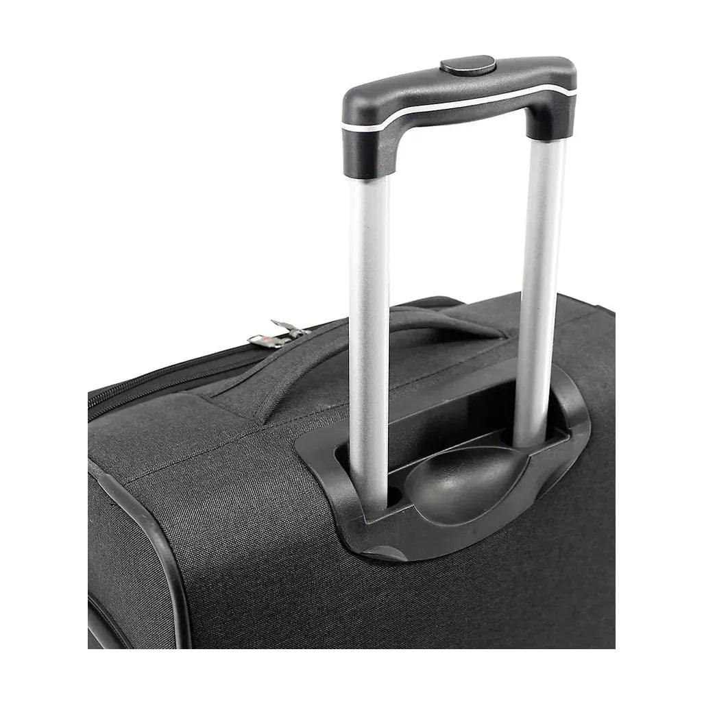 Air Canada Omni Collection Softside Carry On Spinner Luggage - Charcoal