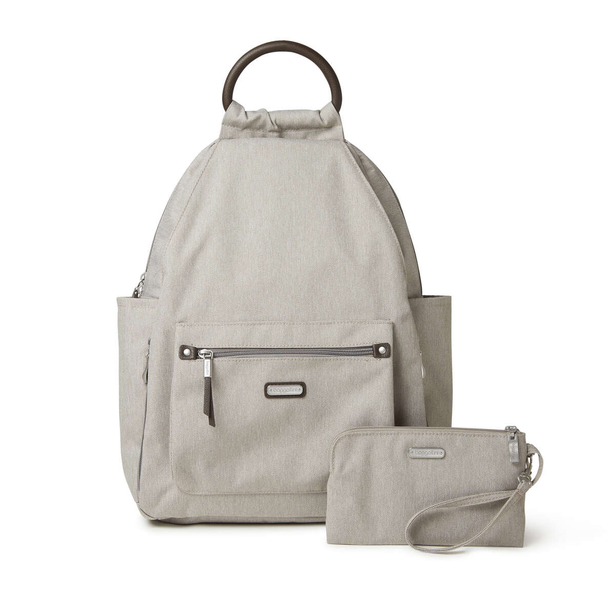 Baggallini All Day Backpack with RFID Phone Wristlet