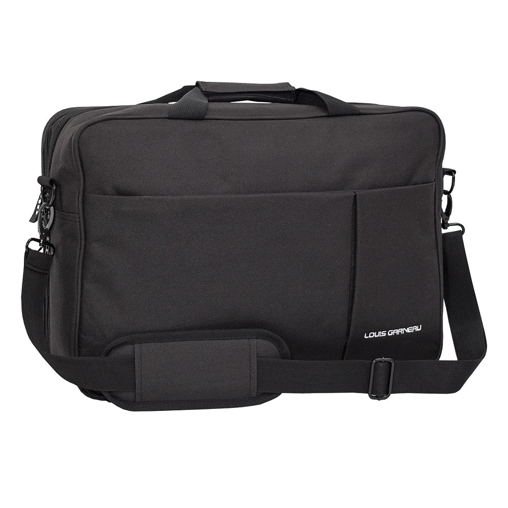 Louis Garneau Porte-documents messager pour ordinateur portable - Noir