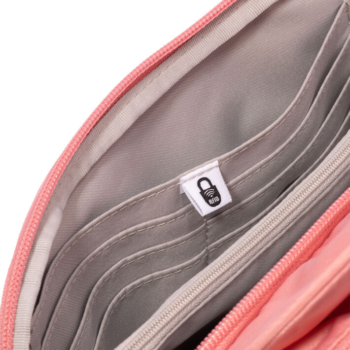 Baggallini Coastal Flip Lock Crossbody - Terracotta